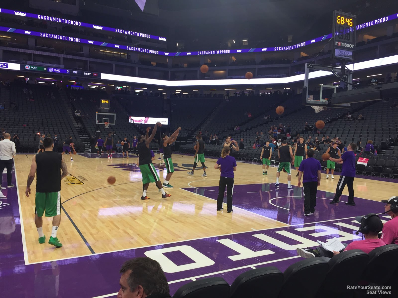 Courtside Seats at Golden 1 Center - RateYourSeats.com
