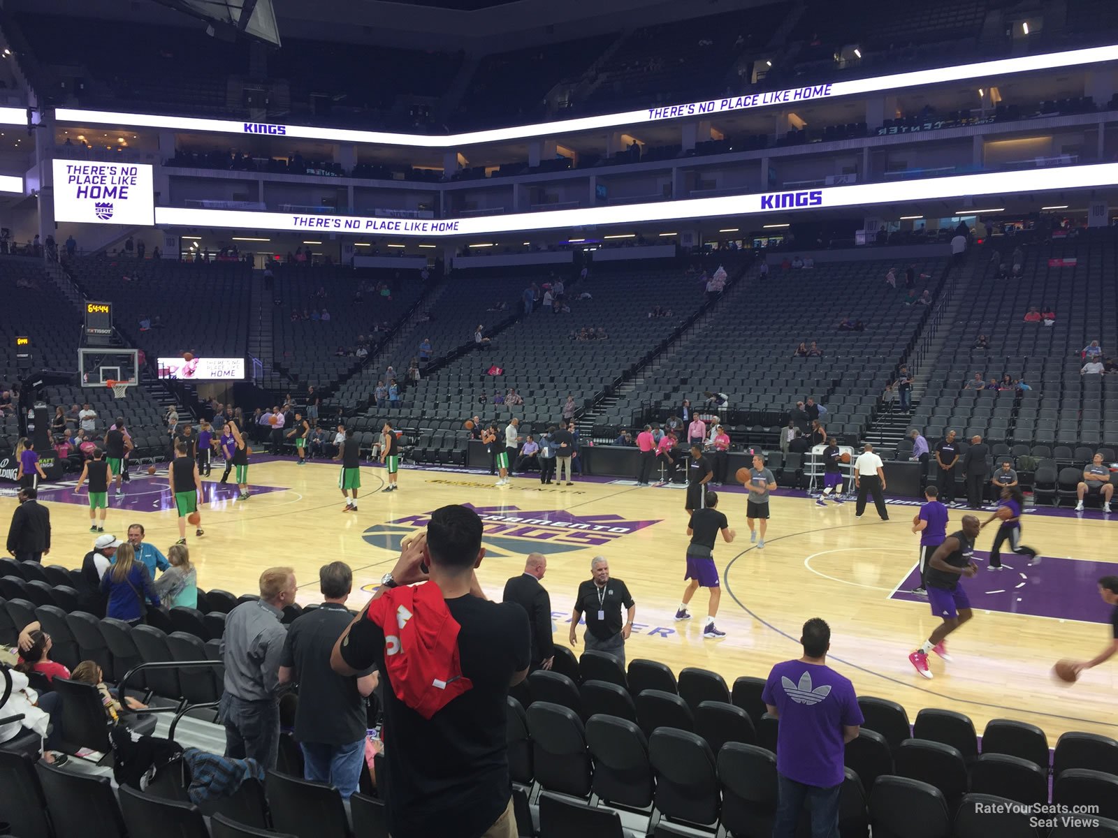 section 119, row dd seat view  for basketball - golden 1 center