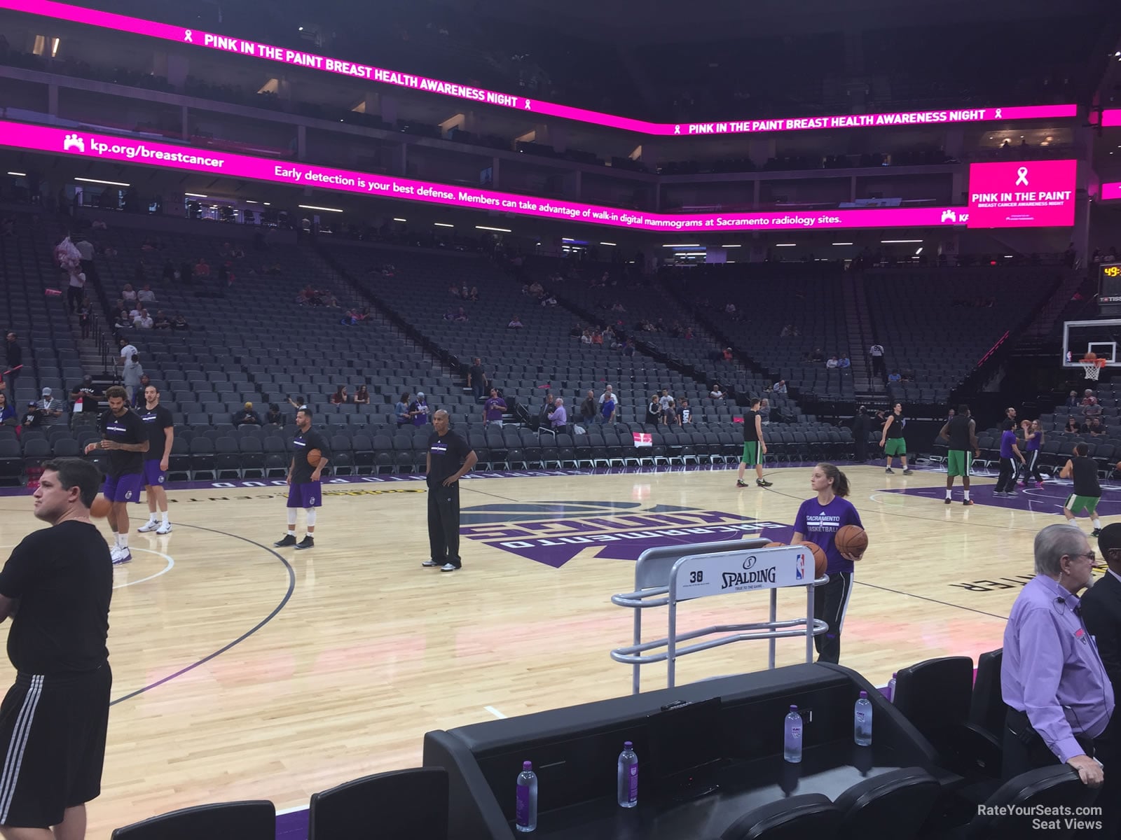 Courtside 3 at Golden 1 Center Sacramento Kings