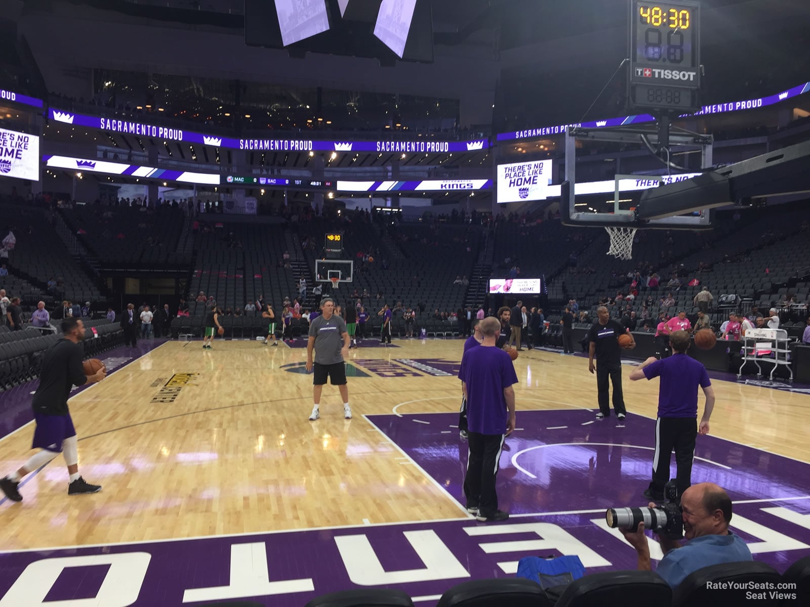 Courtside 5 at Golden 1 Center Sacramento Kings