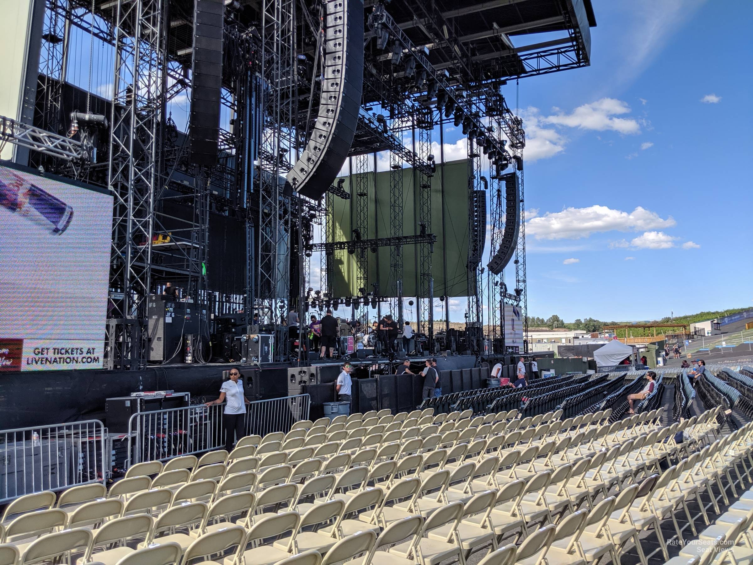 Gorge Seating Chart With Row Numbers