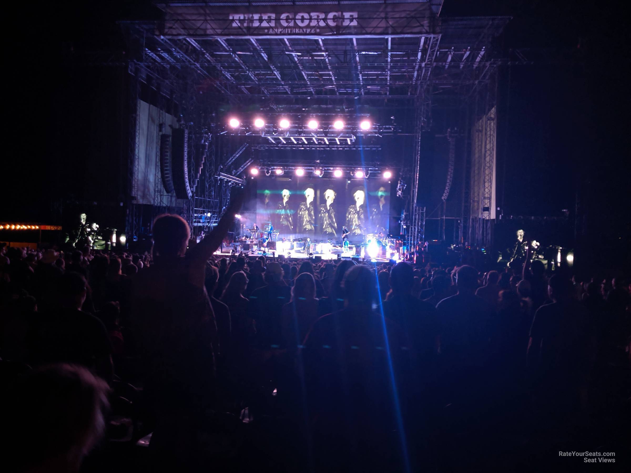 Seating Chart Gorge Amphitheatre Reserved