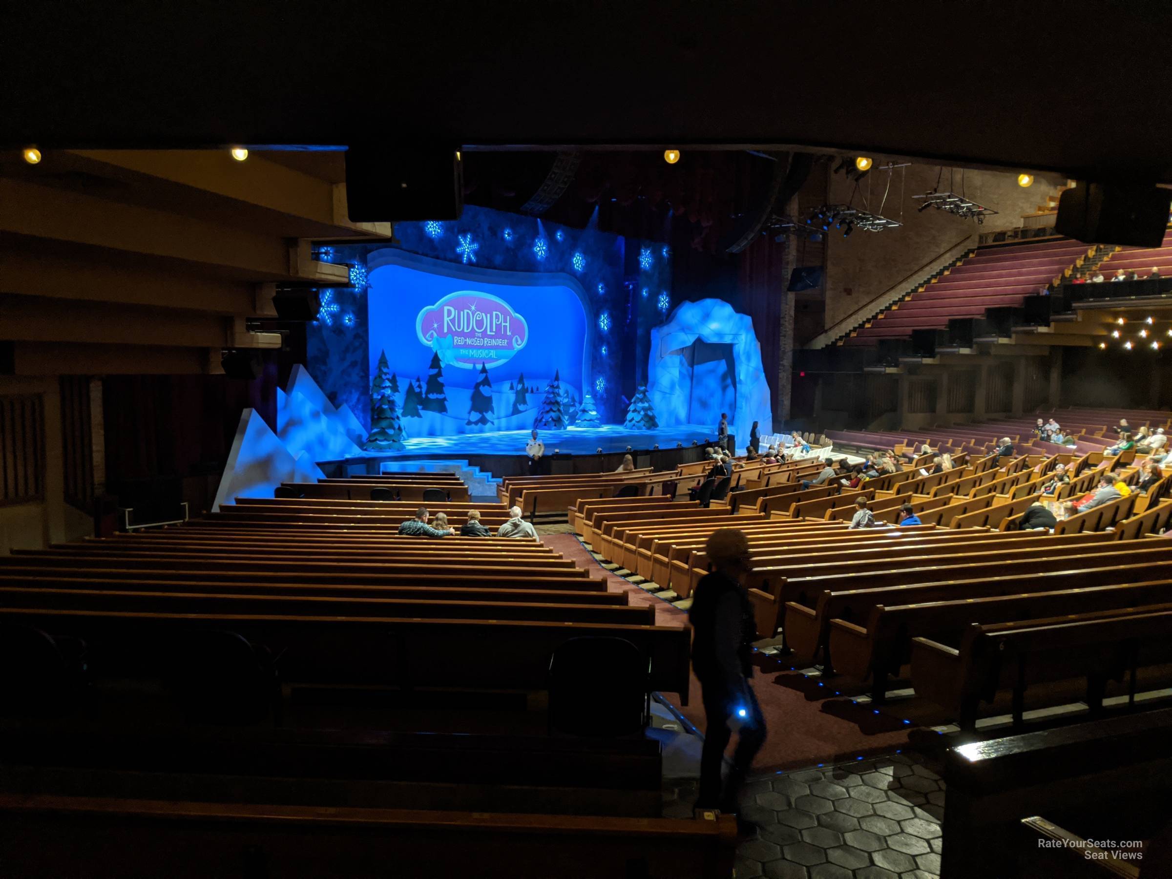 section 15, row w seat view  - grand ole opry house