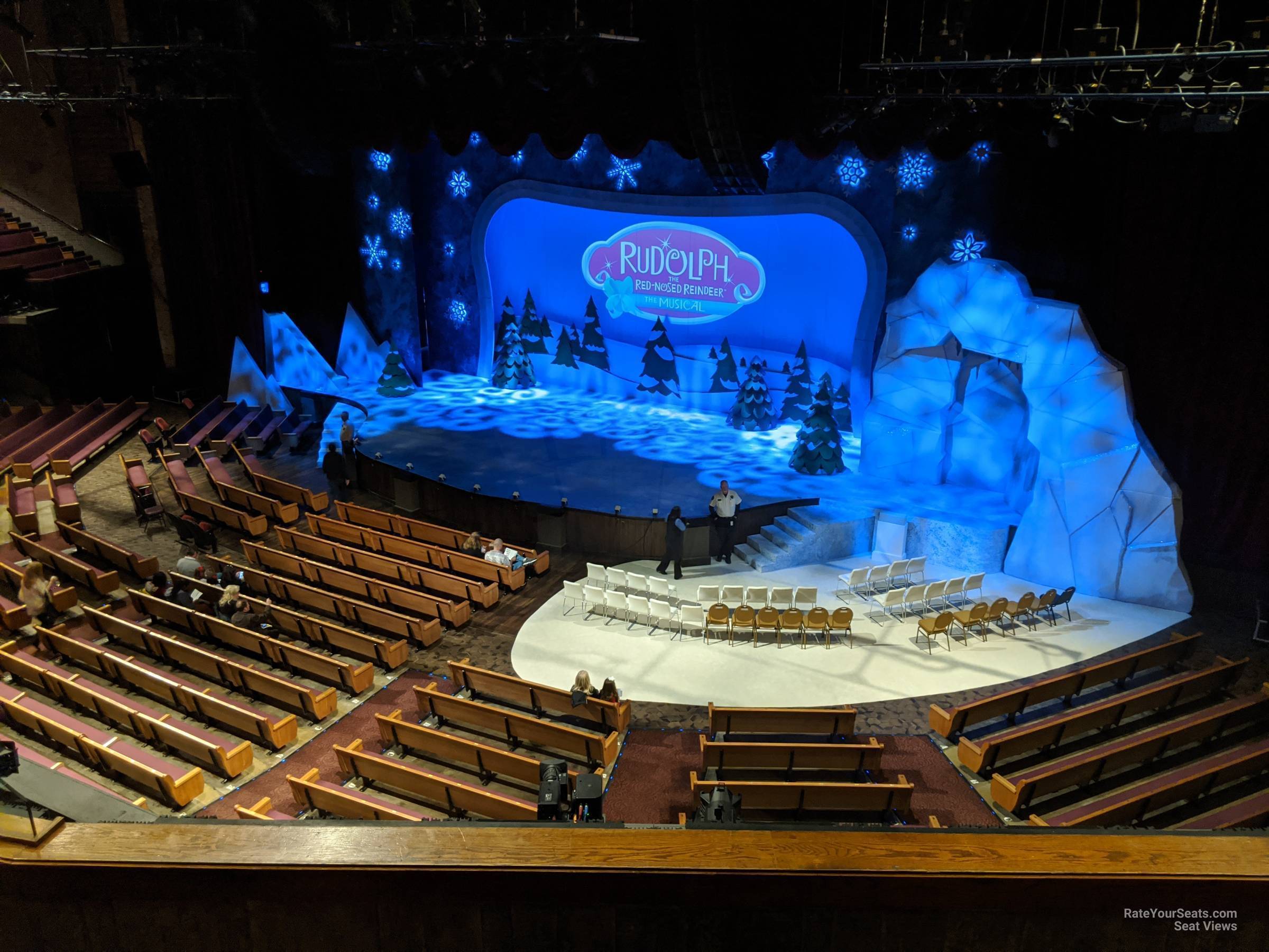 section 18, row d seat view  - grand ole opry house