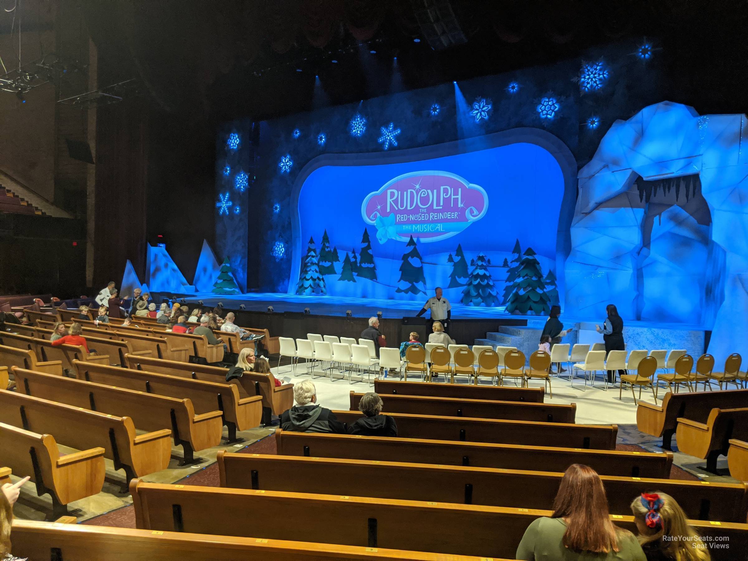 section 2, row k seat view  - grand ole opry house