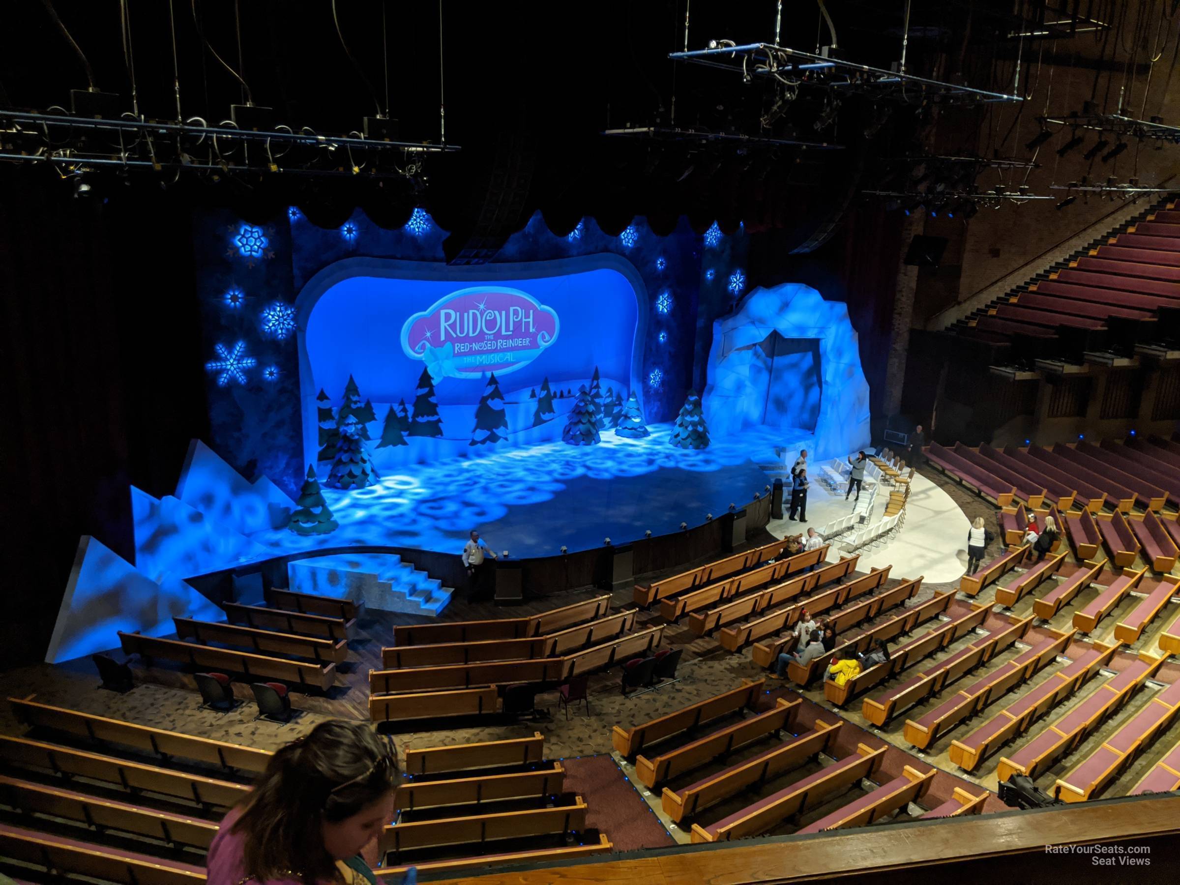 section 22, row d seat view  - grand ole opry house