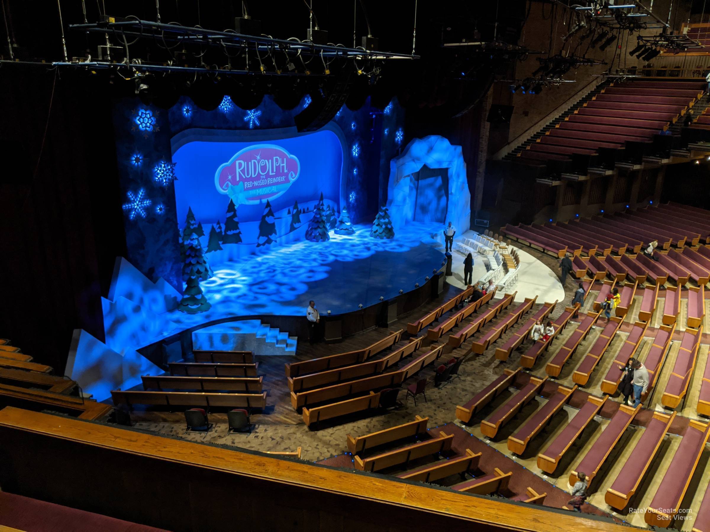 section 23, row d seat view  - grand ole opry house