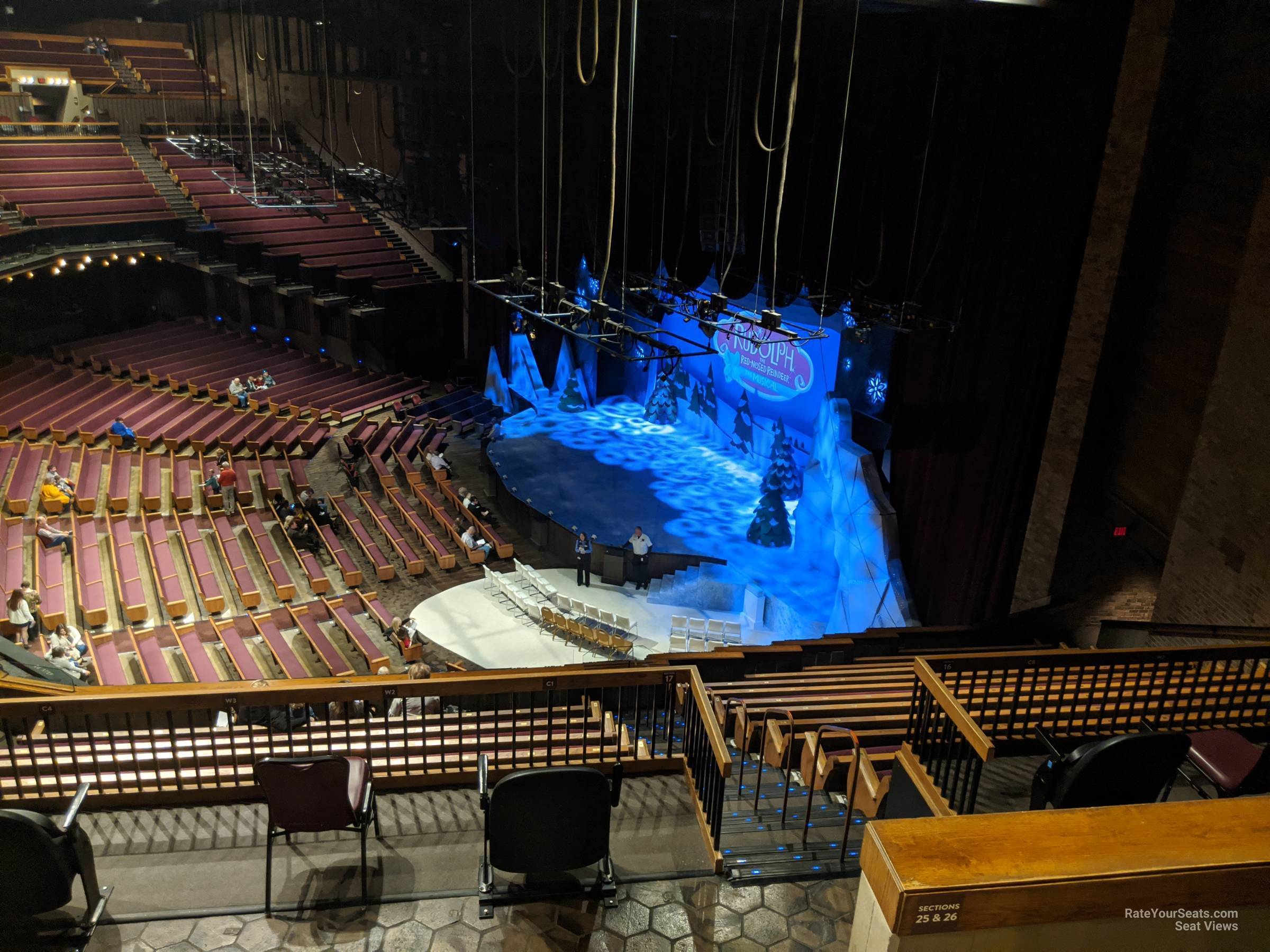 section 26, row k seat view  - grand ole opry house