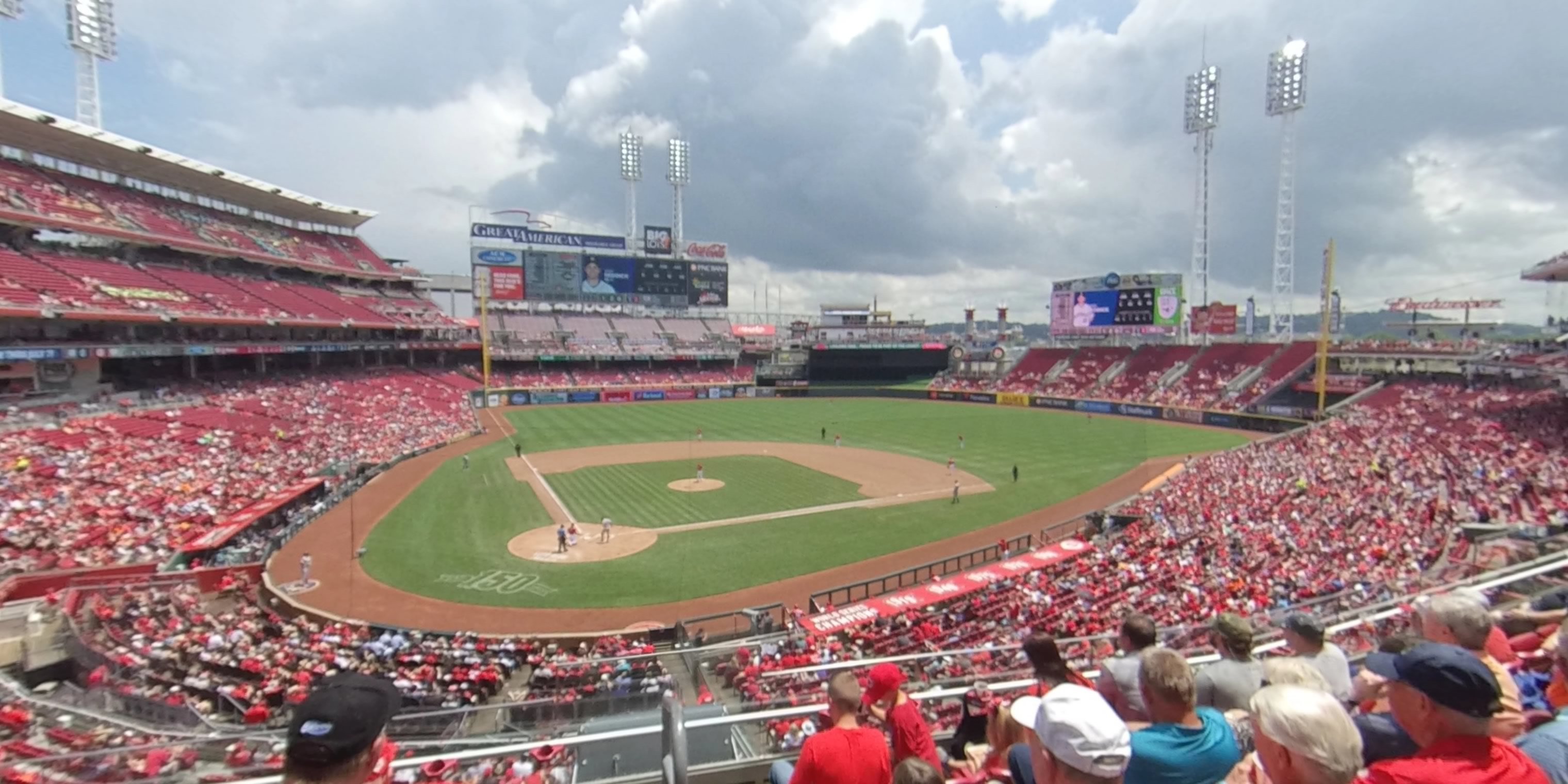 Section 227 at Great American Ball Park - Cincinnati Reds
