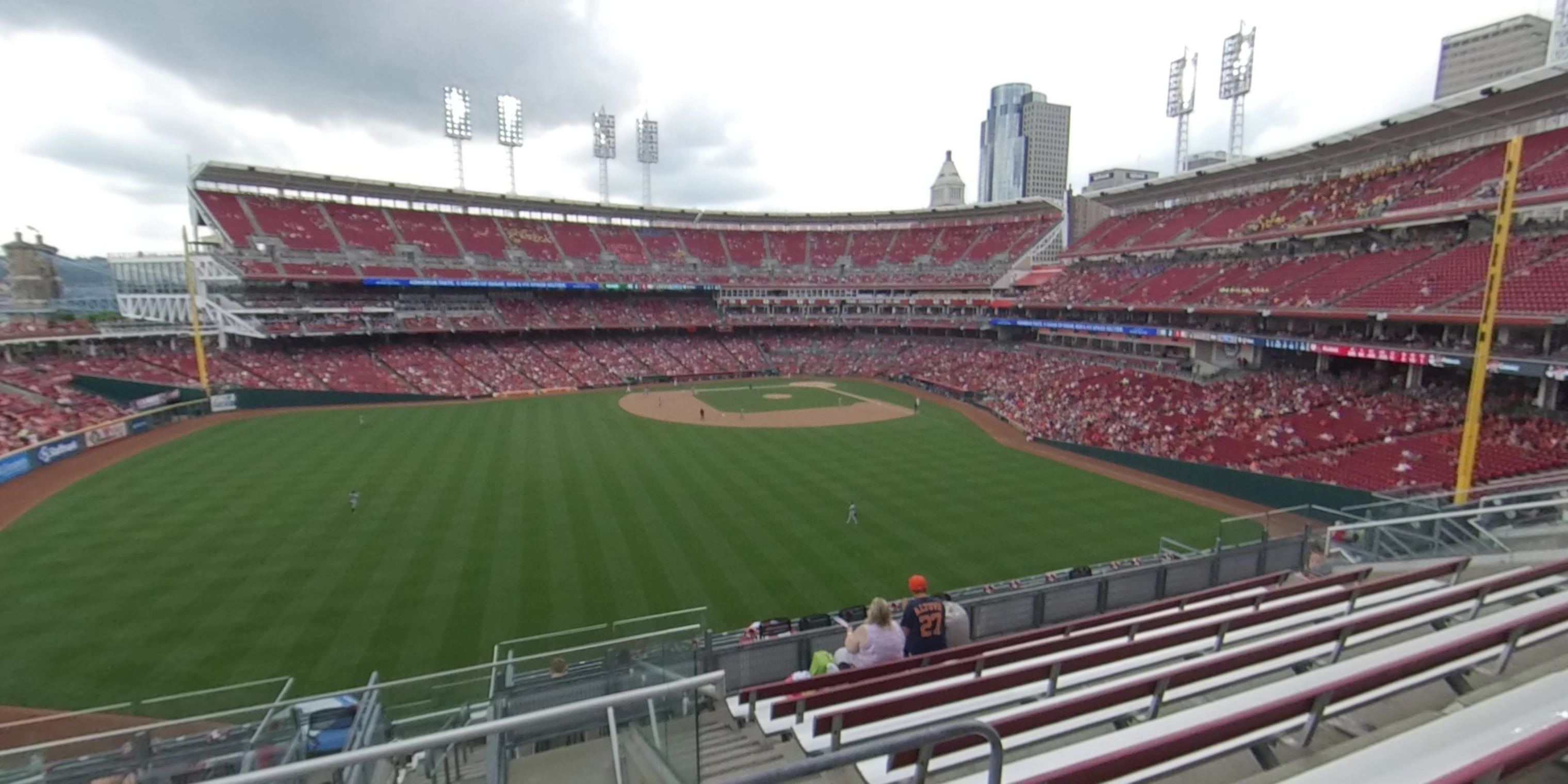 Section 402 at Great American Ball Park