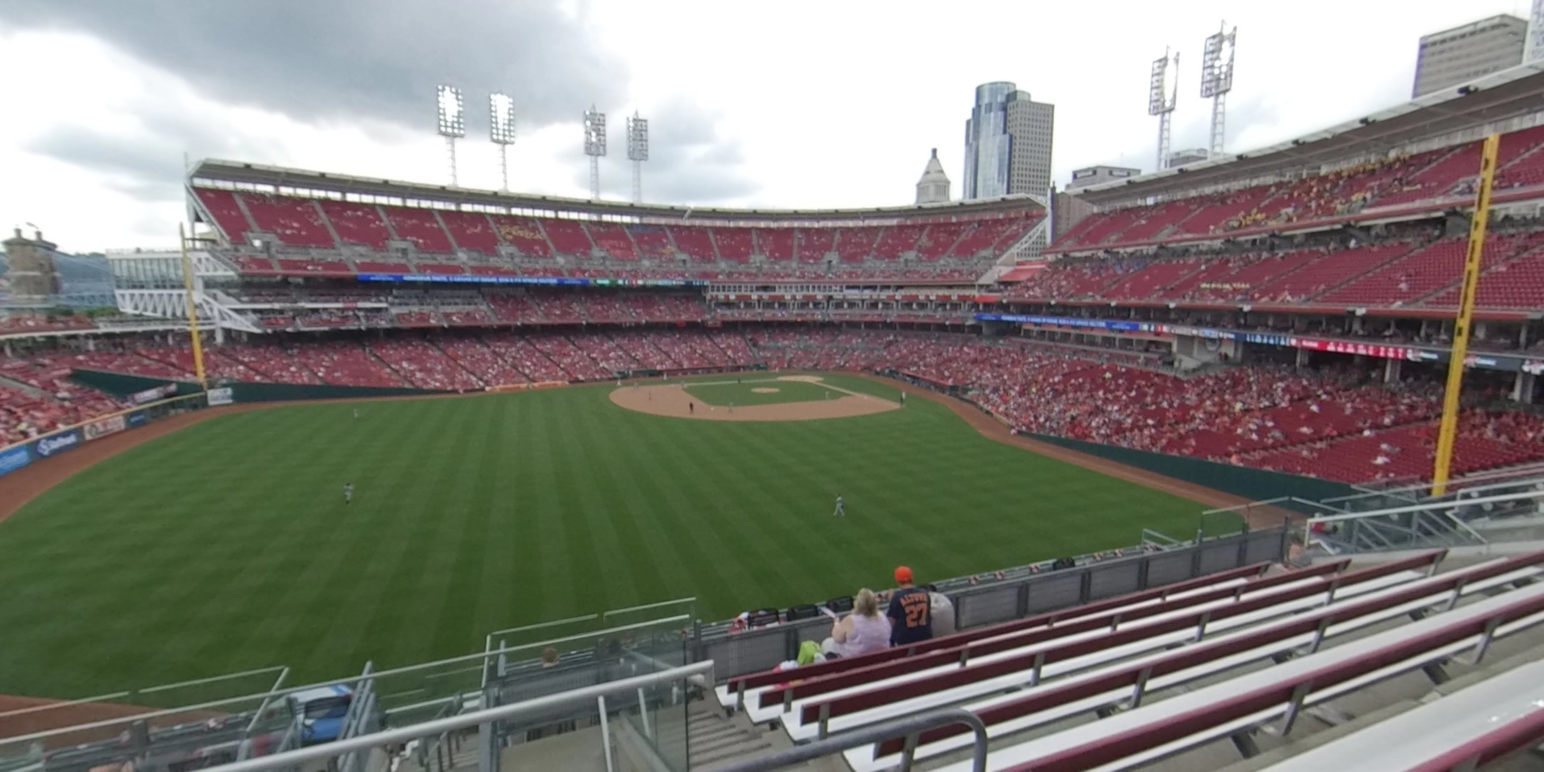 section 401 panoramic seat view  for baseball - great american ball park