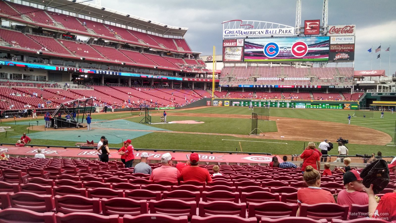 Great American Ballpark Seating Chart