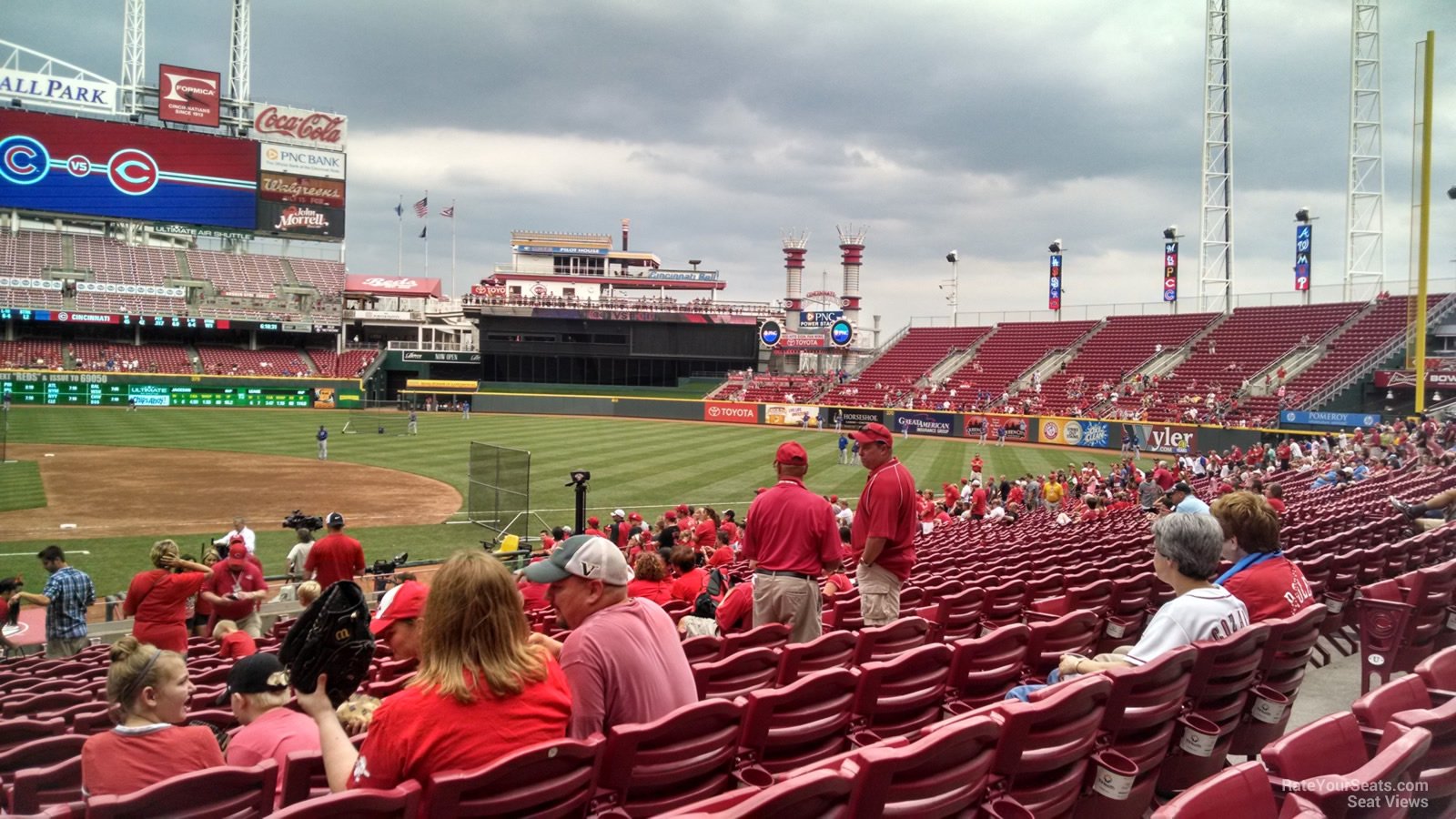 Reds Great American Ballpark Seating Chart