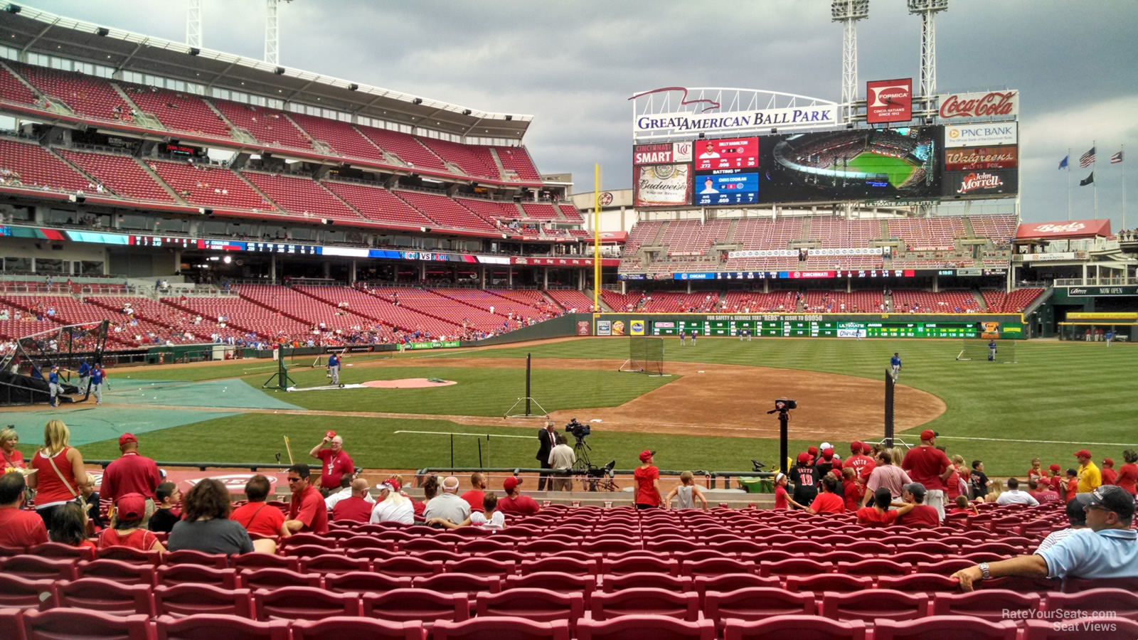 Reds Great American Ballpark Seating Chart