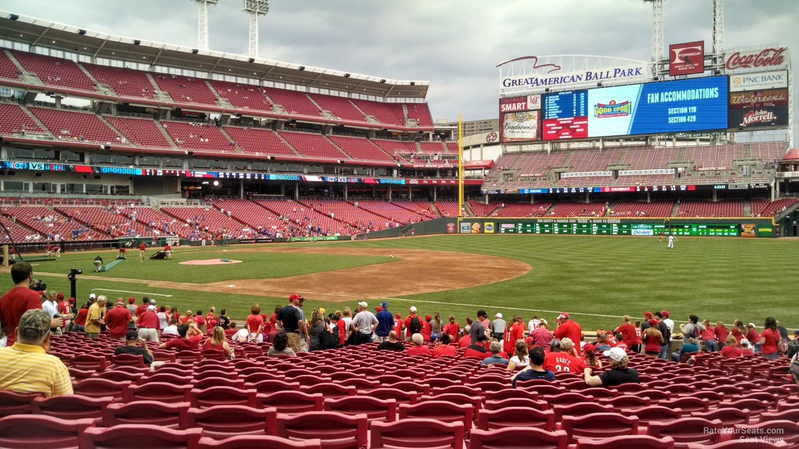 Gabp Seating Chart With Rows