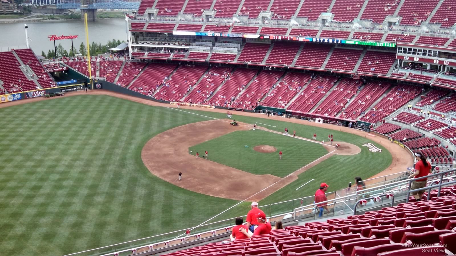 Section 512 at Great American Ball Park Cincinnati Reds