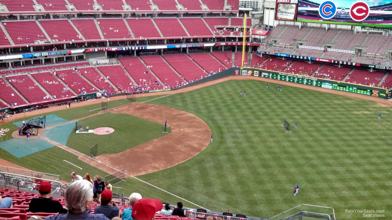 Section 535 at Great American Ball Park Cincinnati Reds