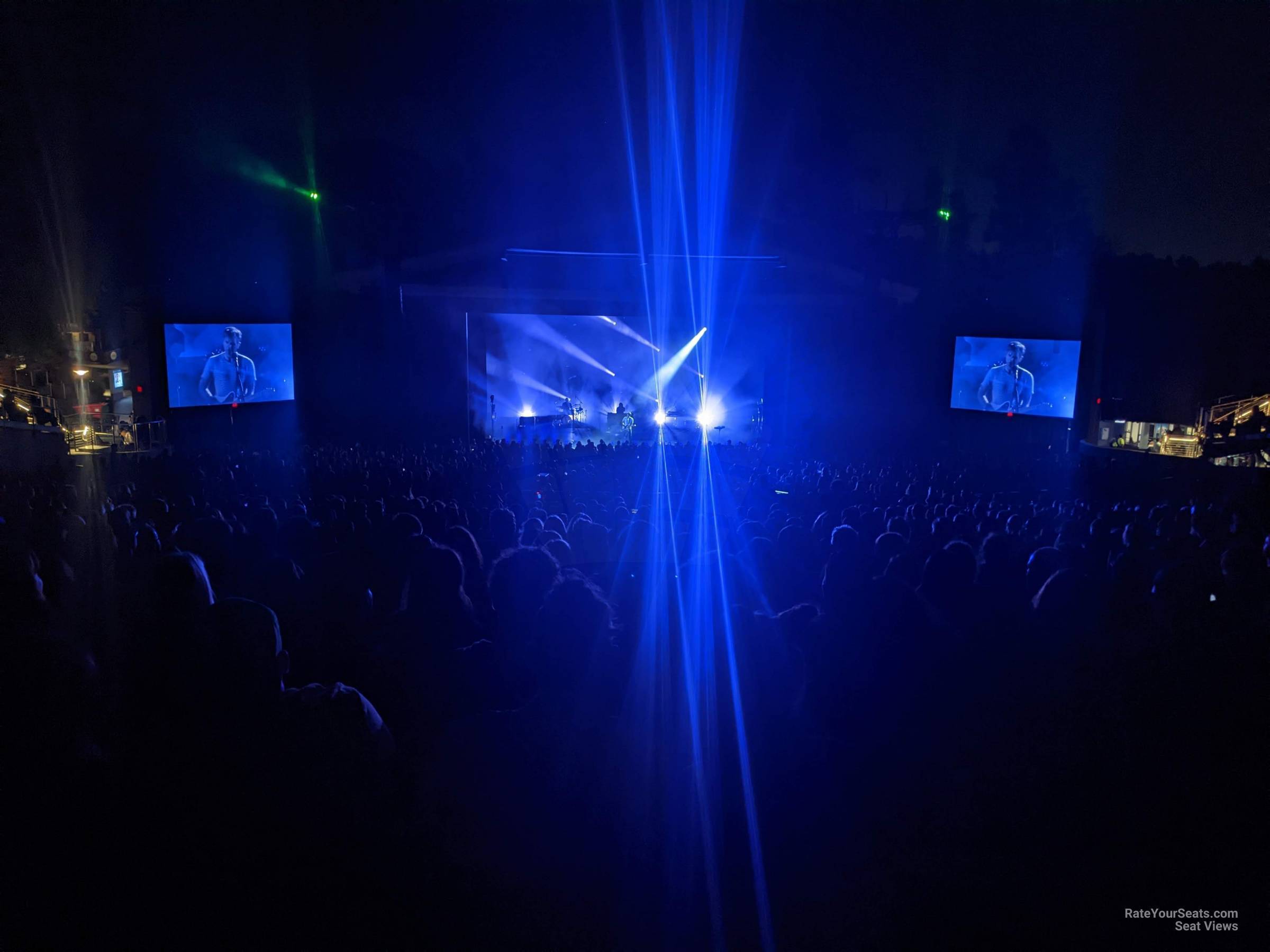 section clc, row a seat view  - greek theatre - los angeles