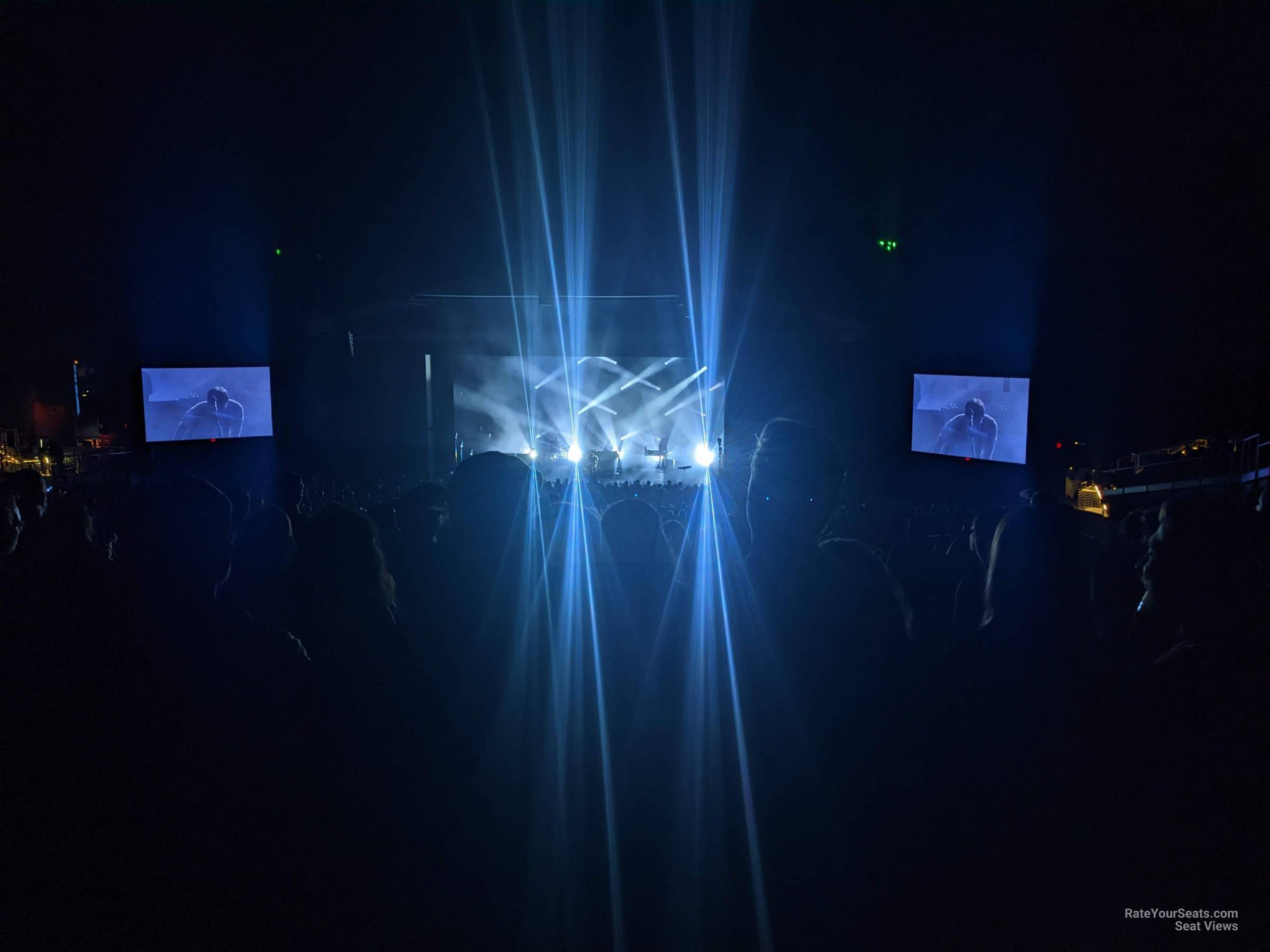 section cr, row a seat view  - greek theatre - los angeles