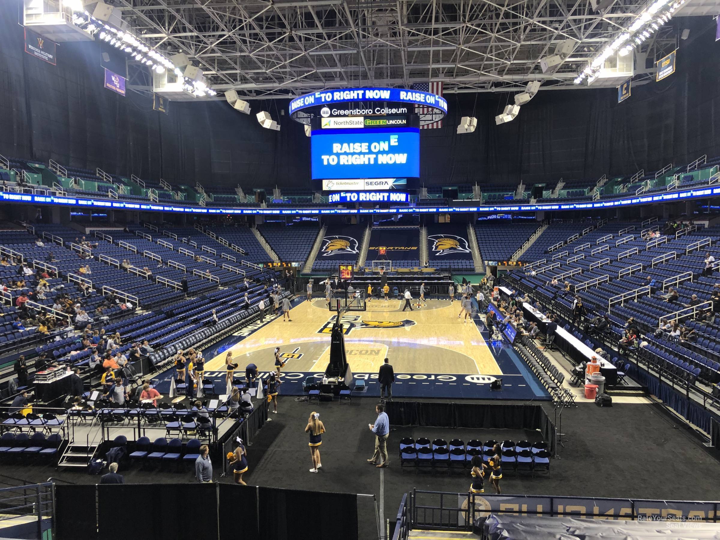 greensboro-coliseum-section-101-unc-greensboro-basketball