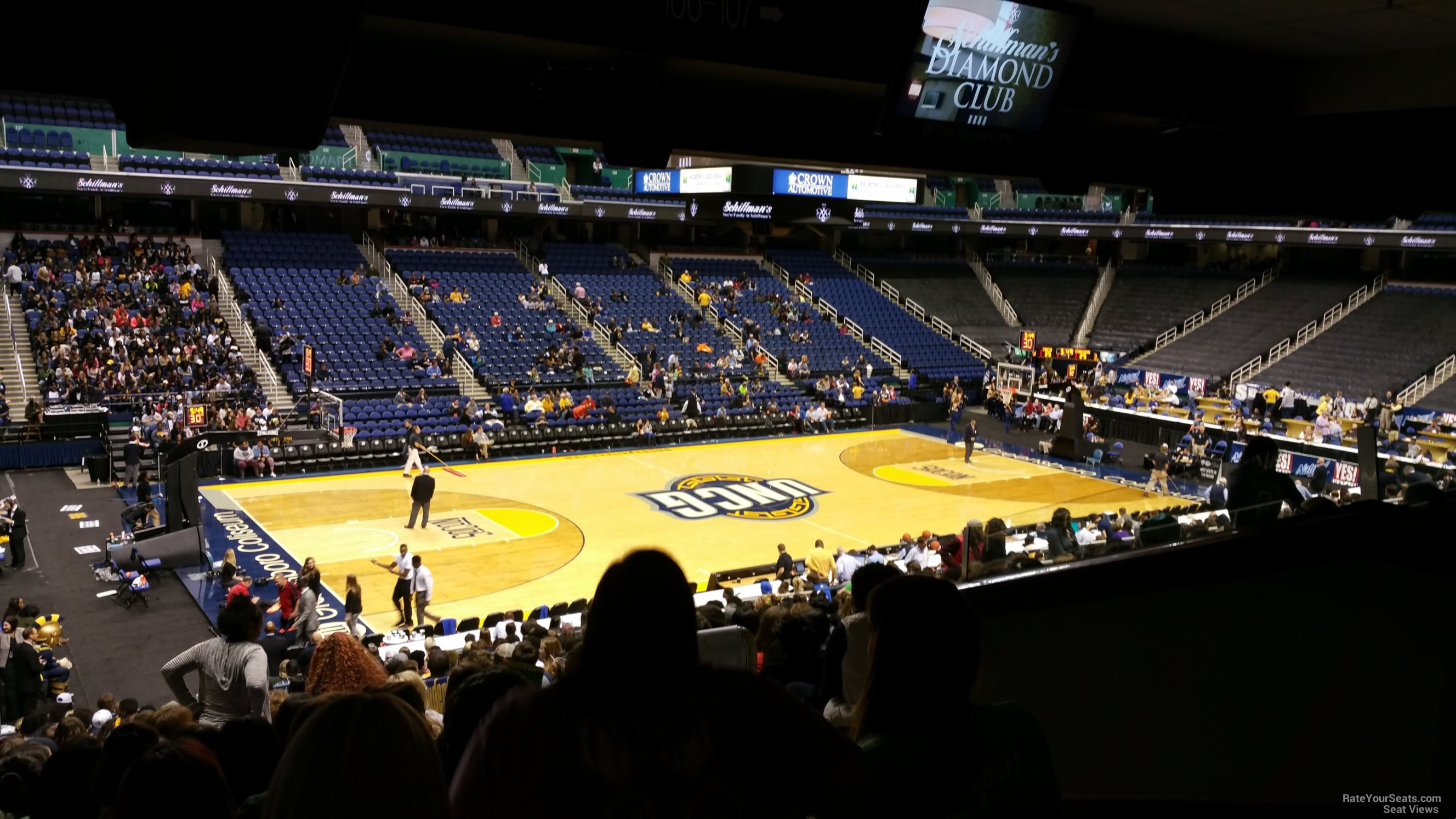 Greensboro Fieldhouse Seating Chart