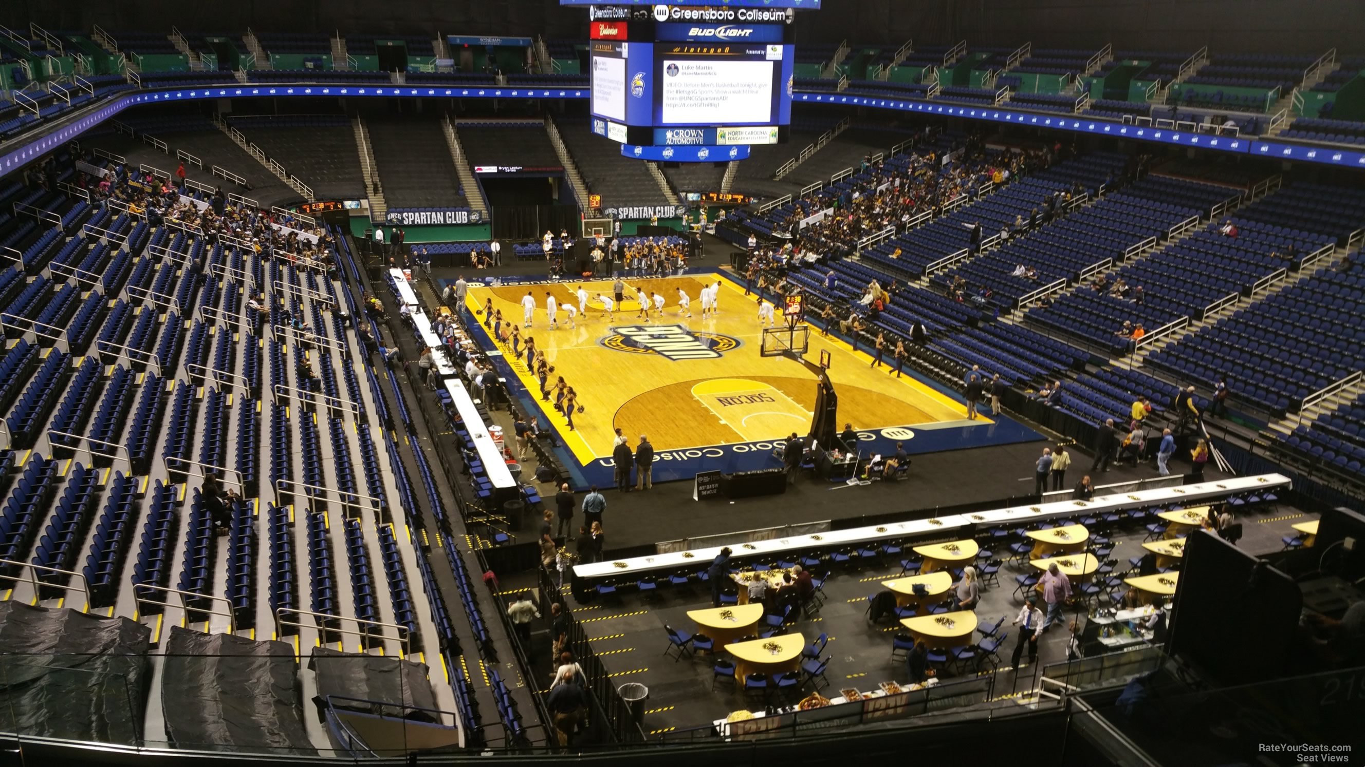 Virtual Seating Chart Greensboro Coliseum