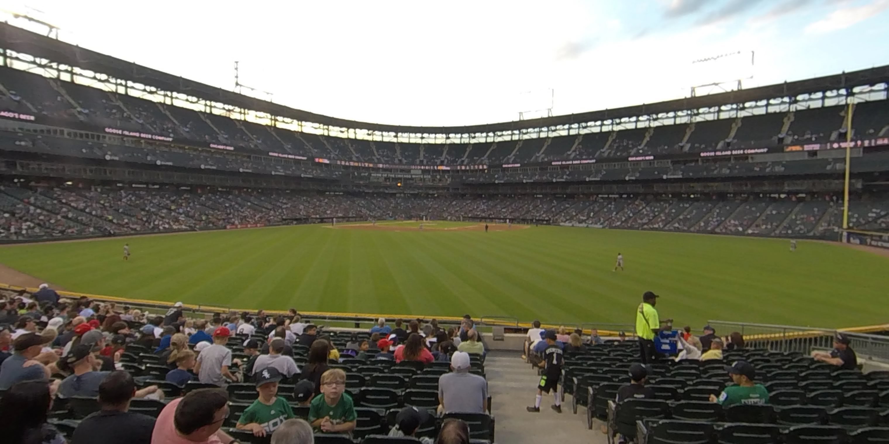 section 100 panoramic seat view  - guaranteed rate field