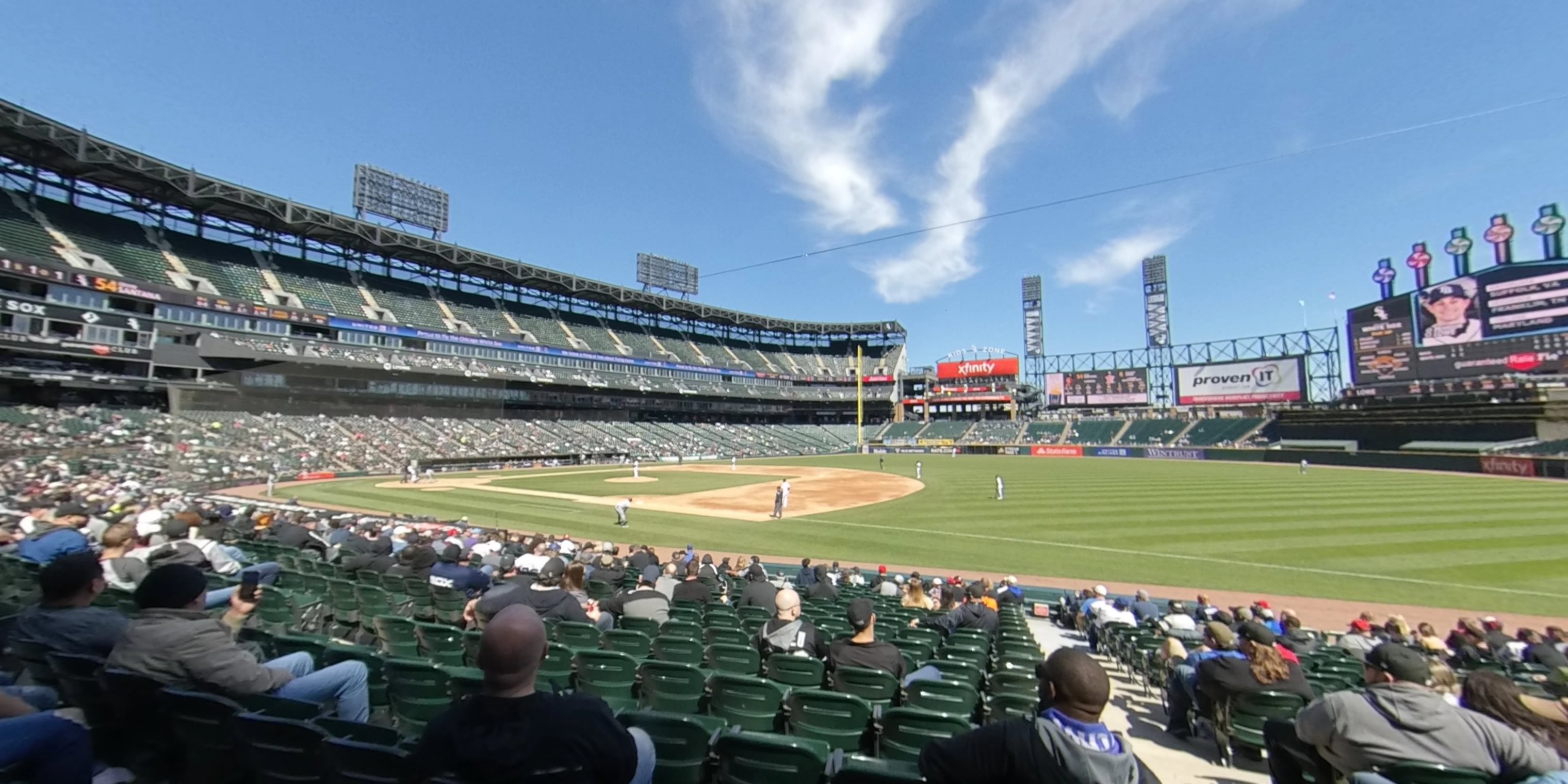 section 118 panoramic seat view  - guaranteed rate field