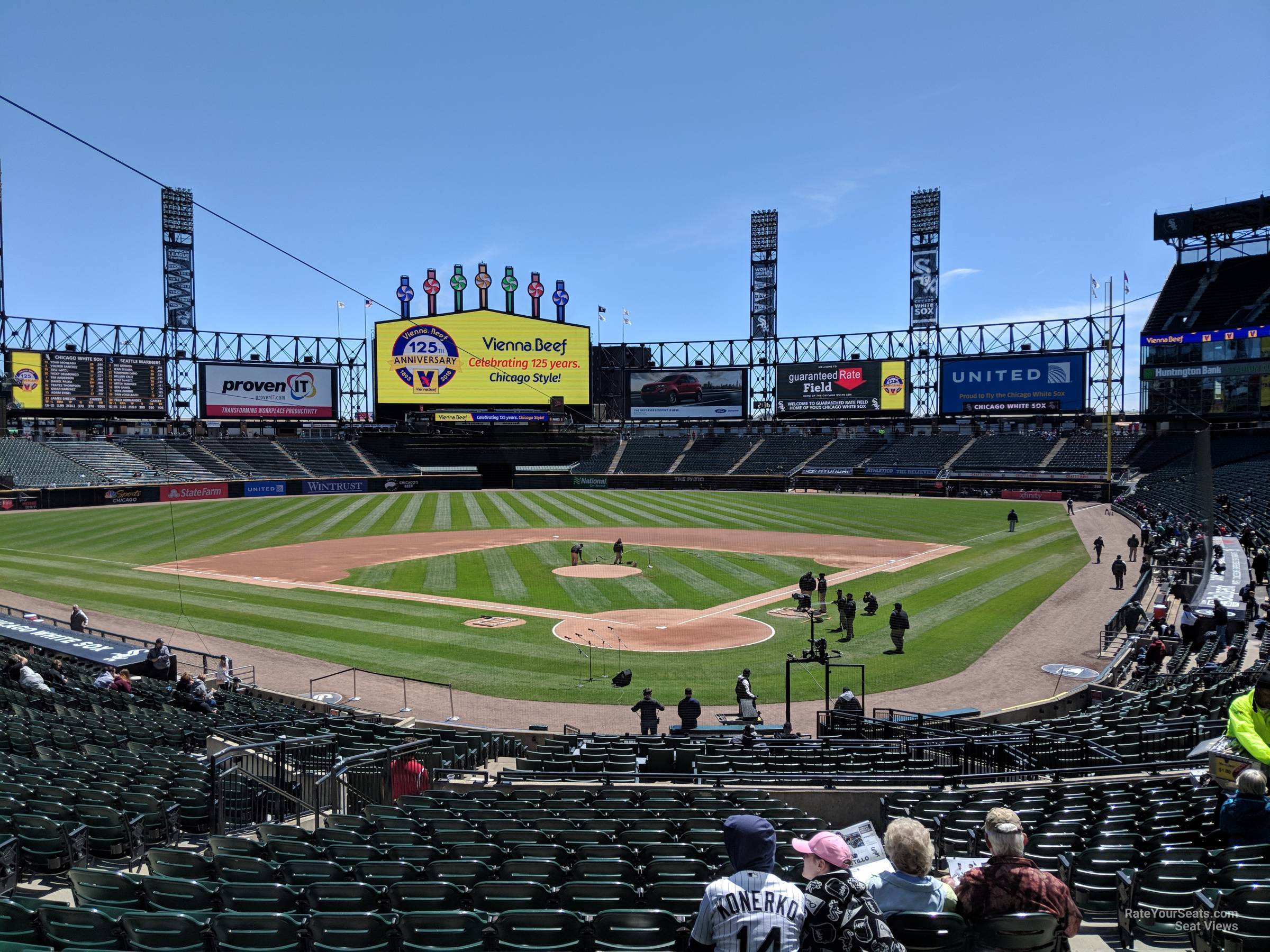 Seating Chart At Guaranteed Rate Field