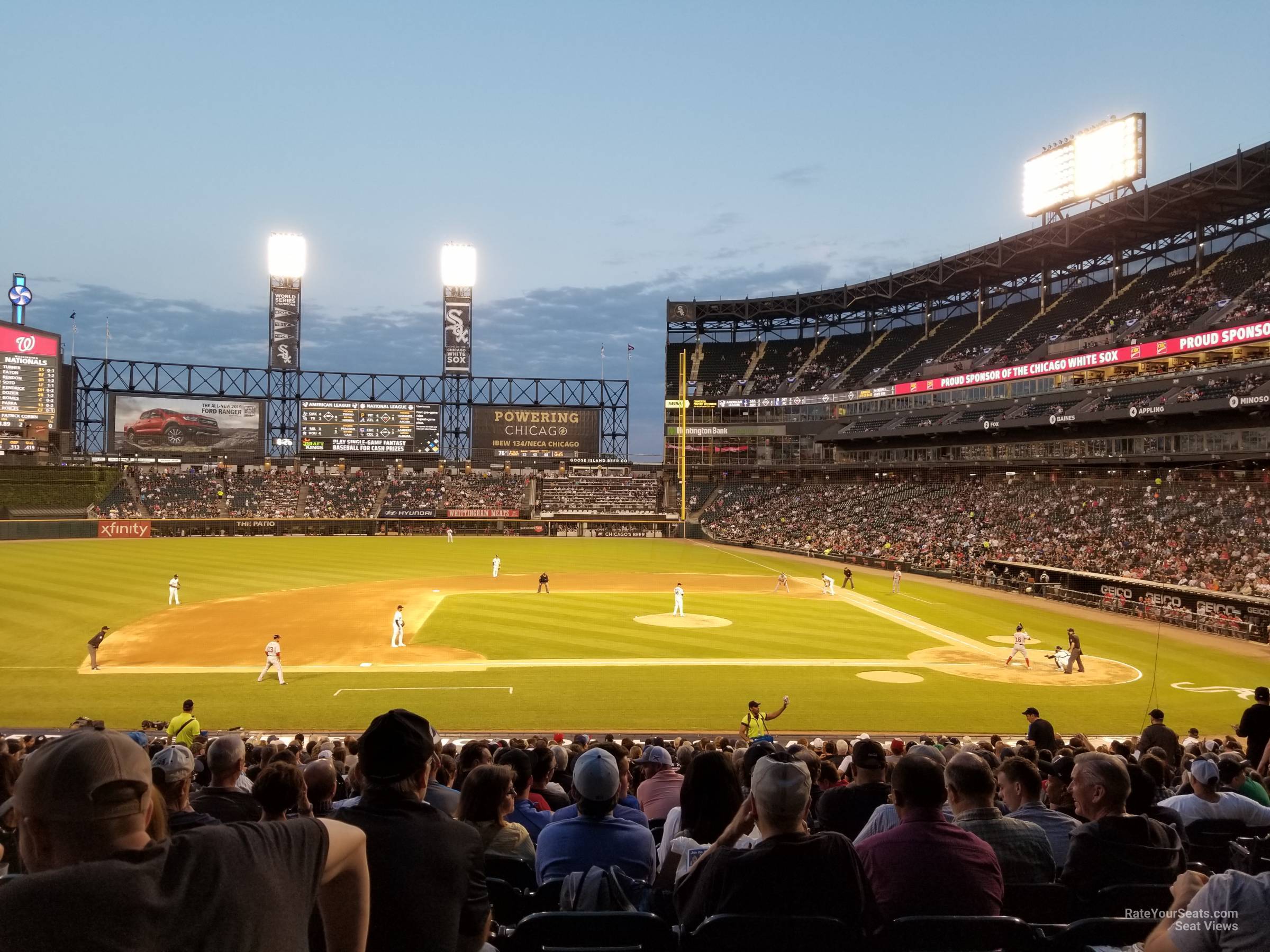 section 139, row 31 seat view  - rate field