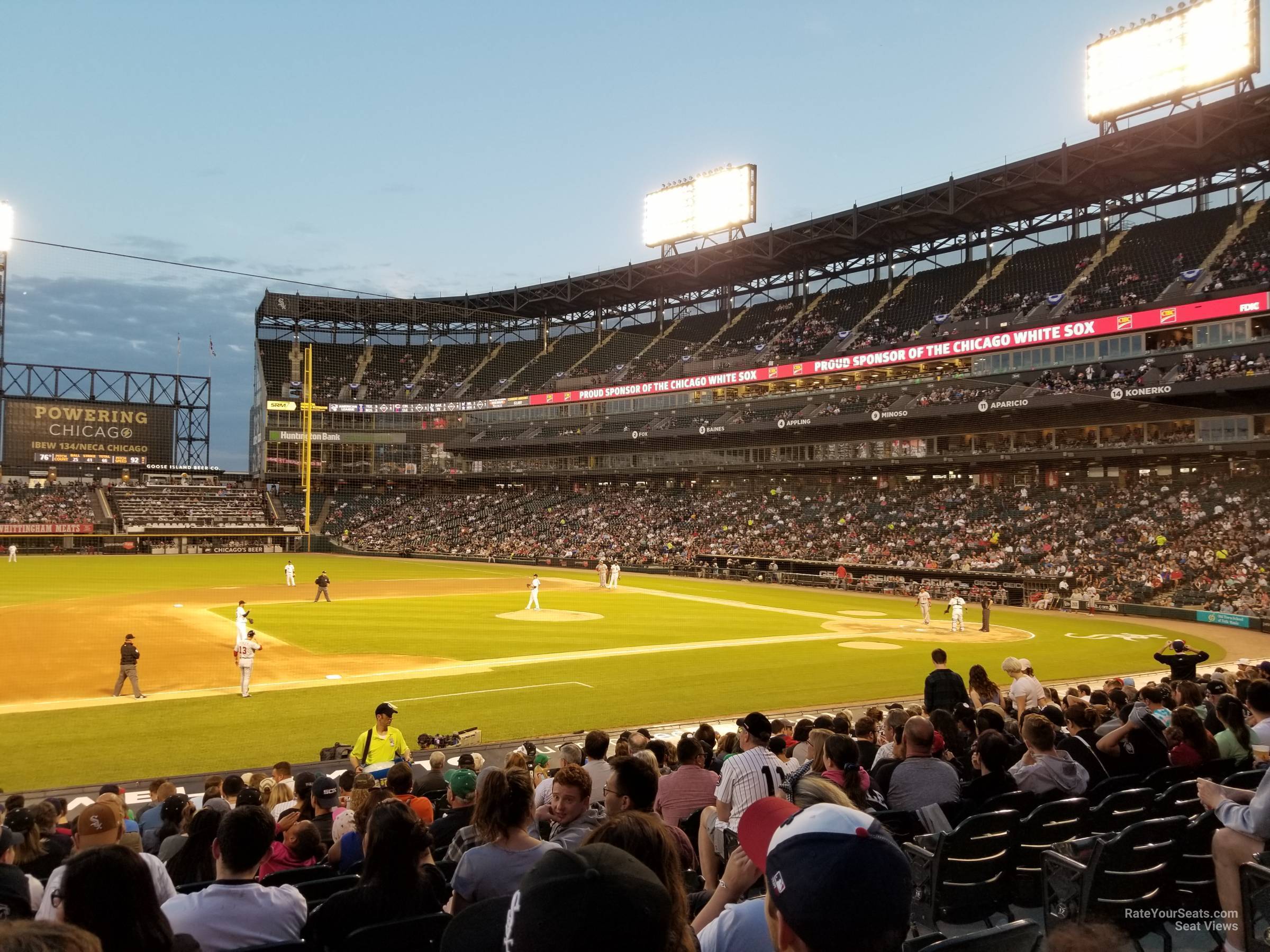 section 142, row 21 seat view  - rate field