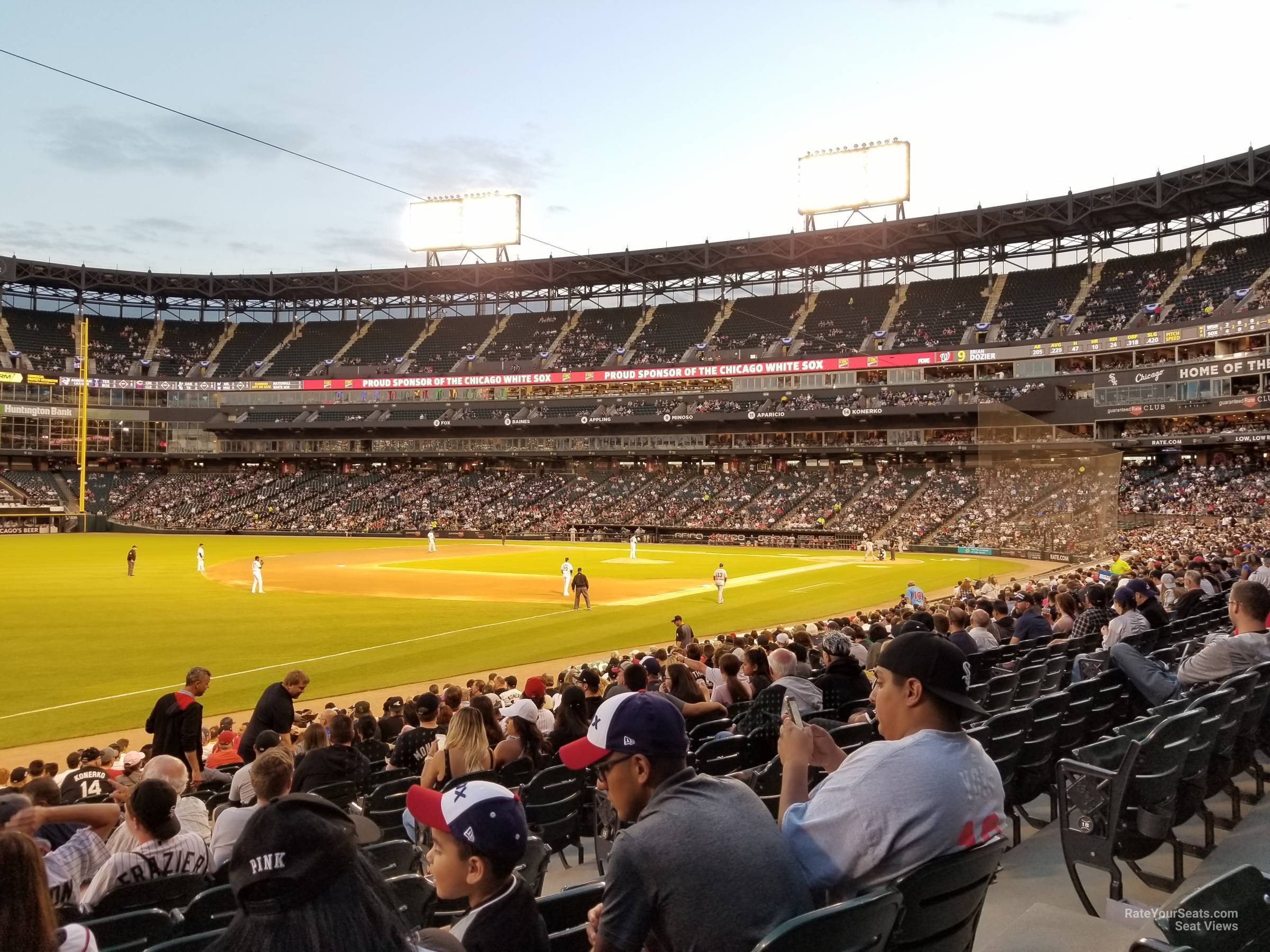 section 149, row 20 seat view  - rate field