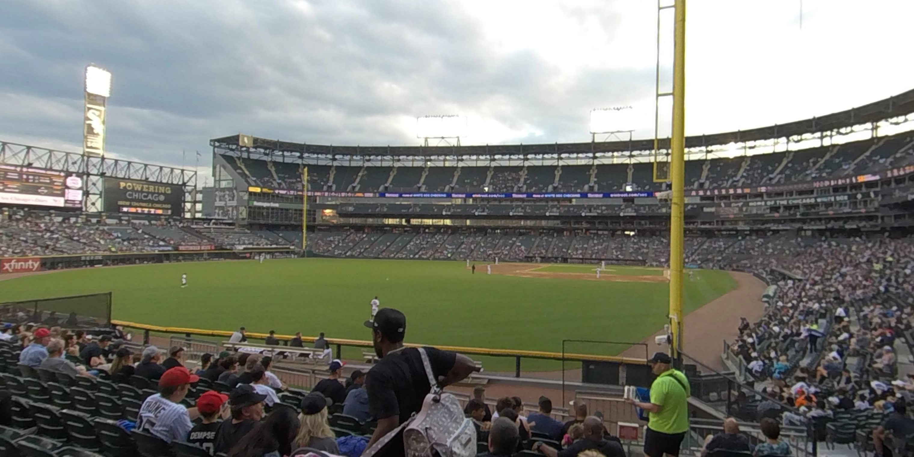 section 156 panoramic seat view  - guaranteed rate field