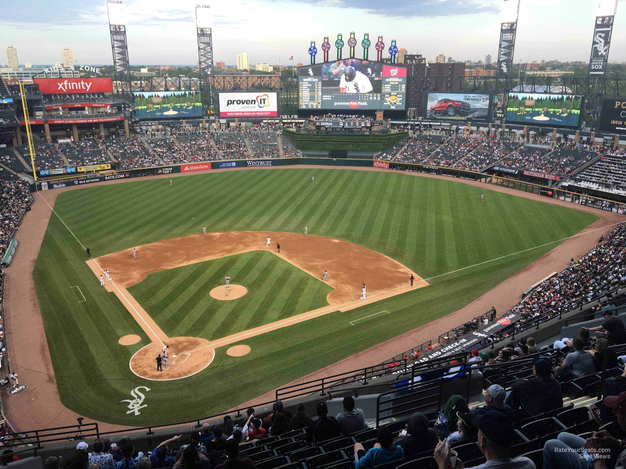 section 529, row 12 seat view  - rate field