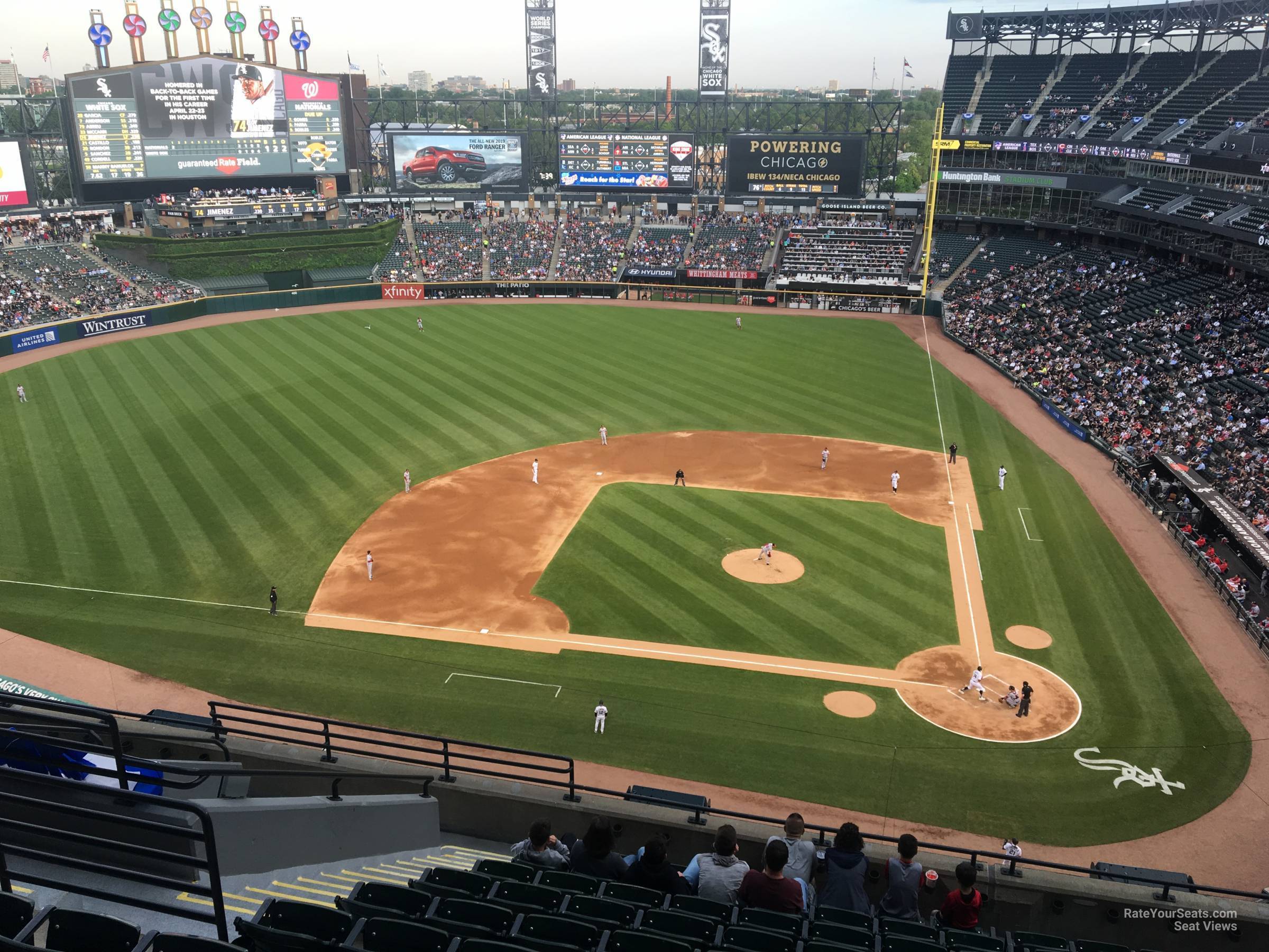 section 537, row 12 seat view  - rate field