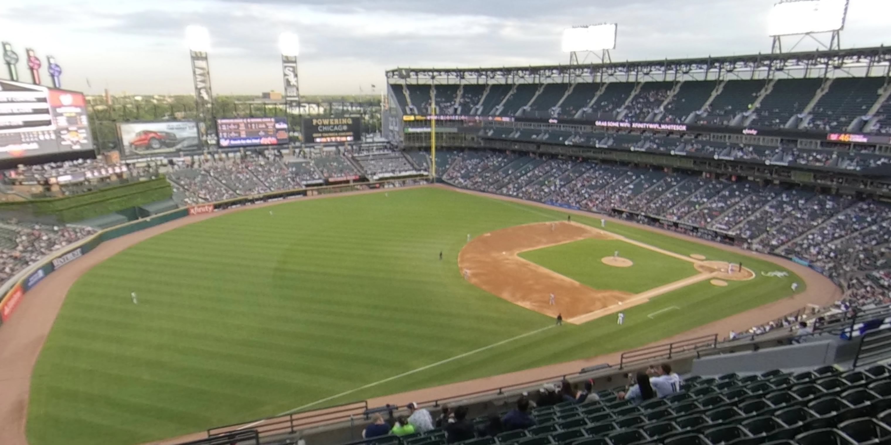 section 548 panoramic seat view  - guaranteed rate field