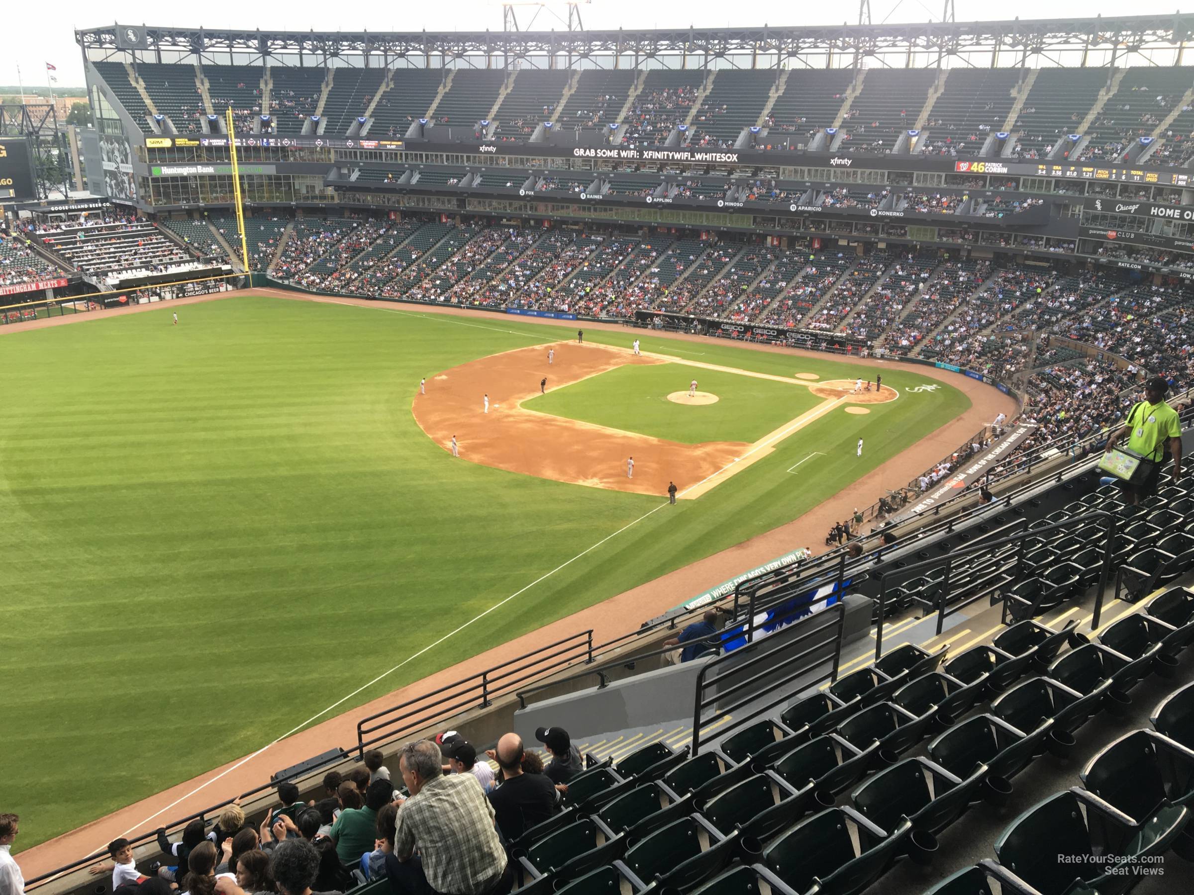 section 552, row 12 seat view  - rate field