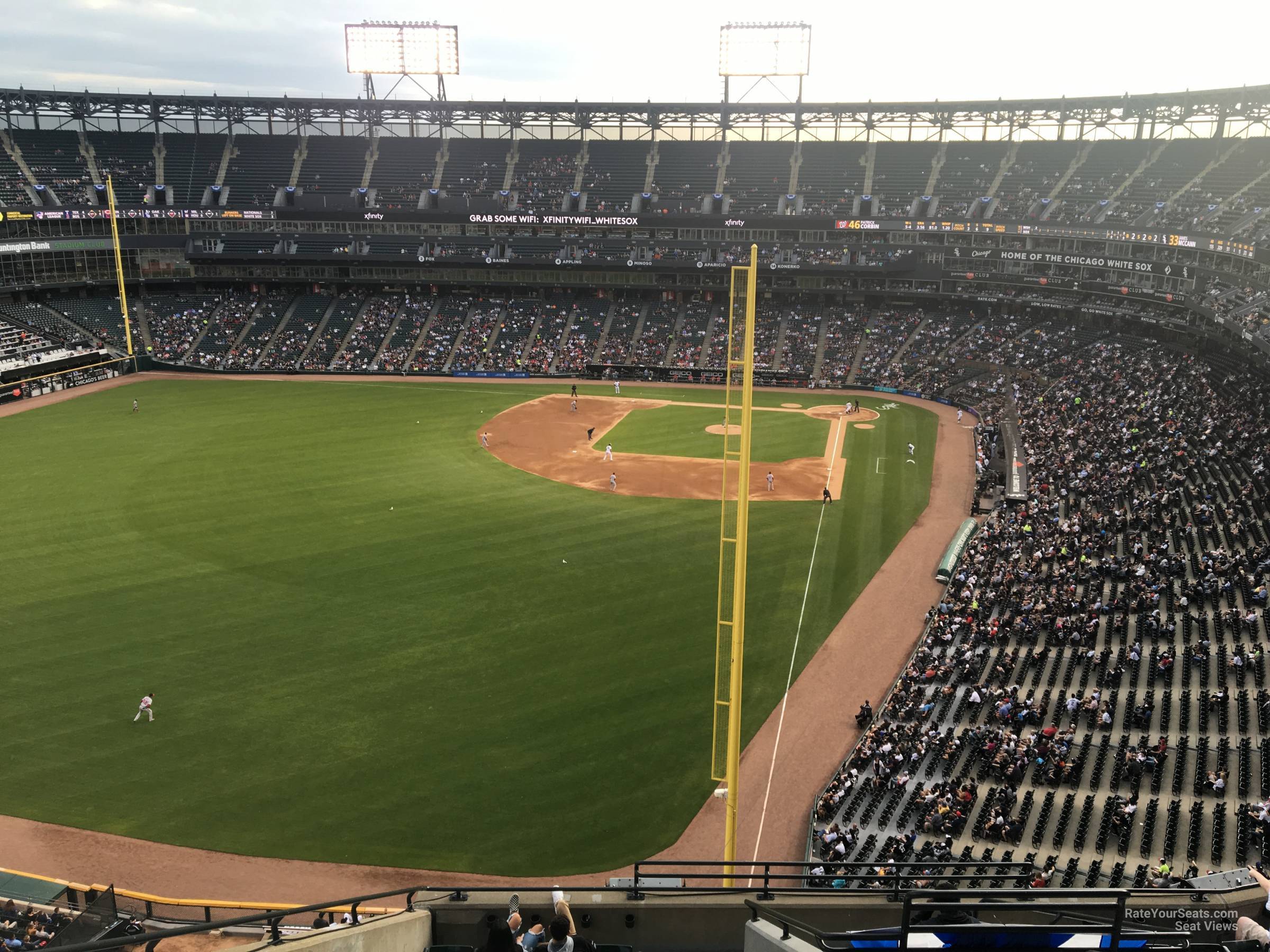 section 558, row 12 seat view  - rate field