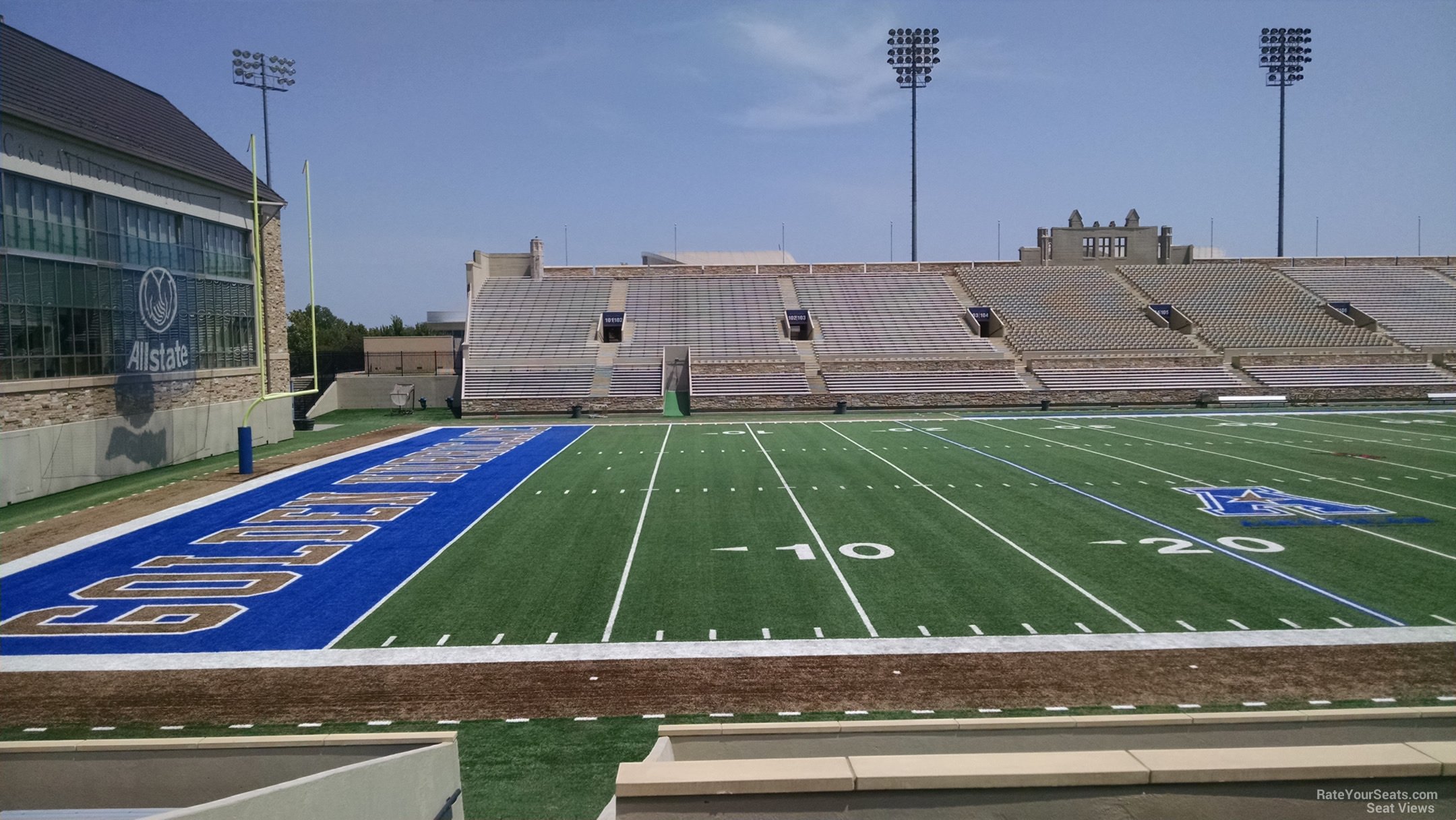 section 120, row 16 seat view  - h.a. chapman stadium