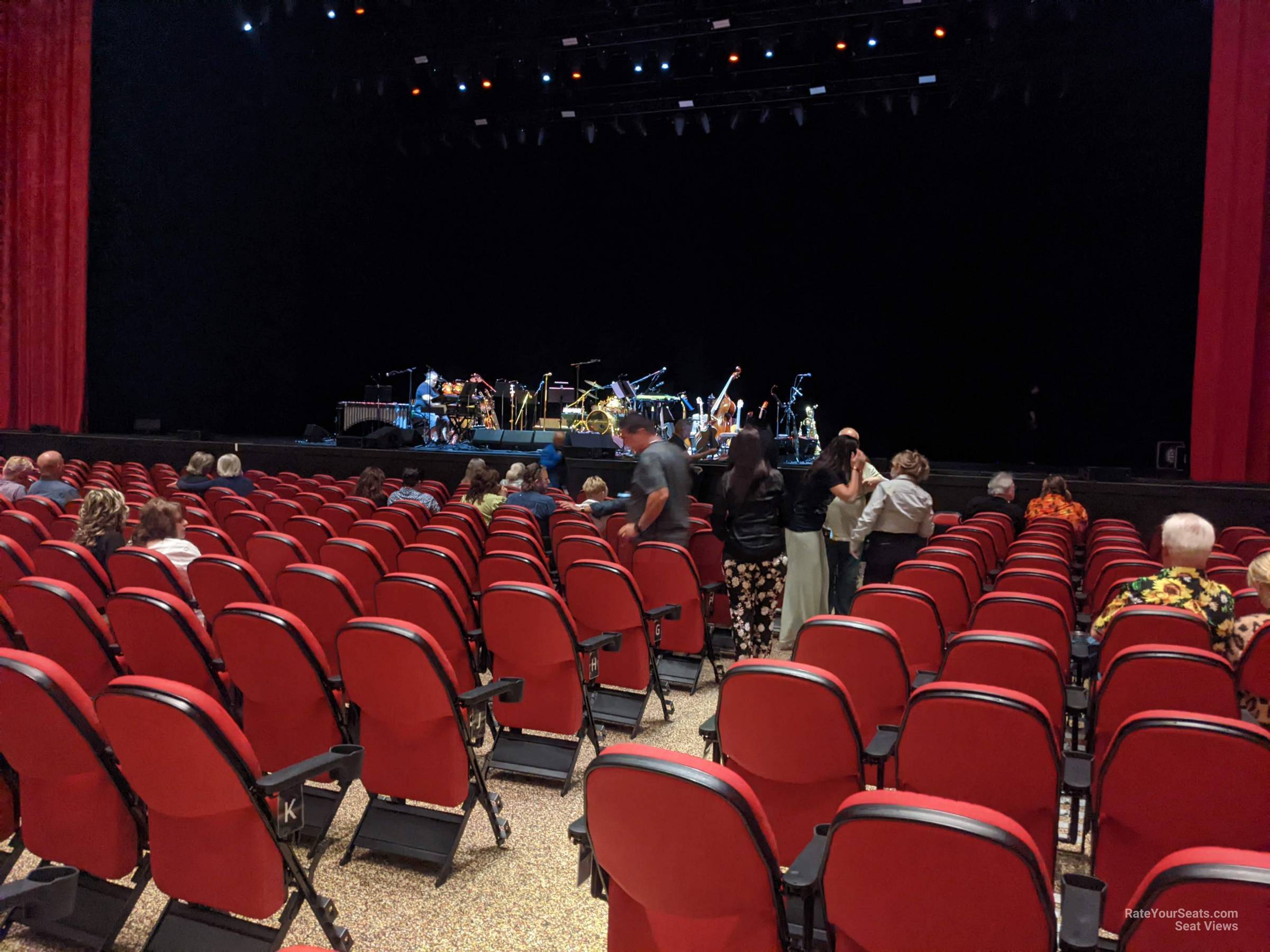 section 101, row n seat view  - hard rock live - seminole hard rock hotel and casino