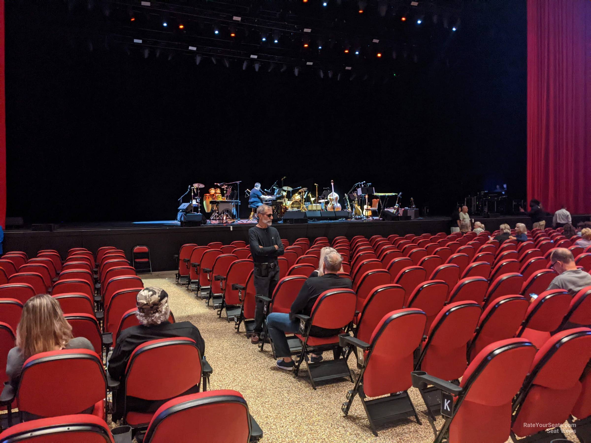 section 103, row n seat view  - hard rock live - seminole hard rock hotel and casino