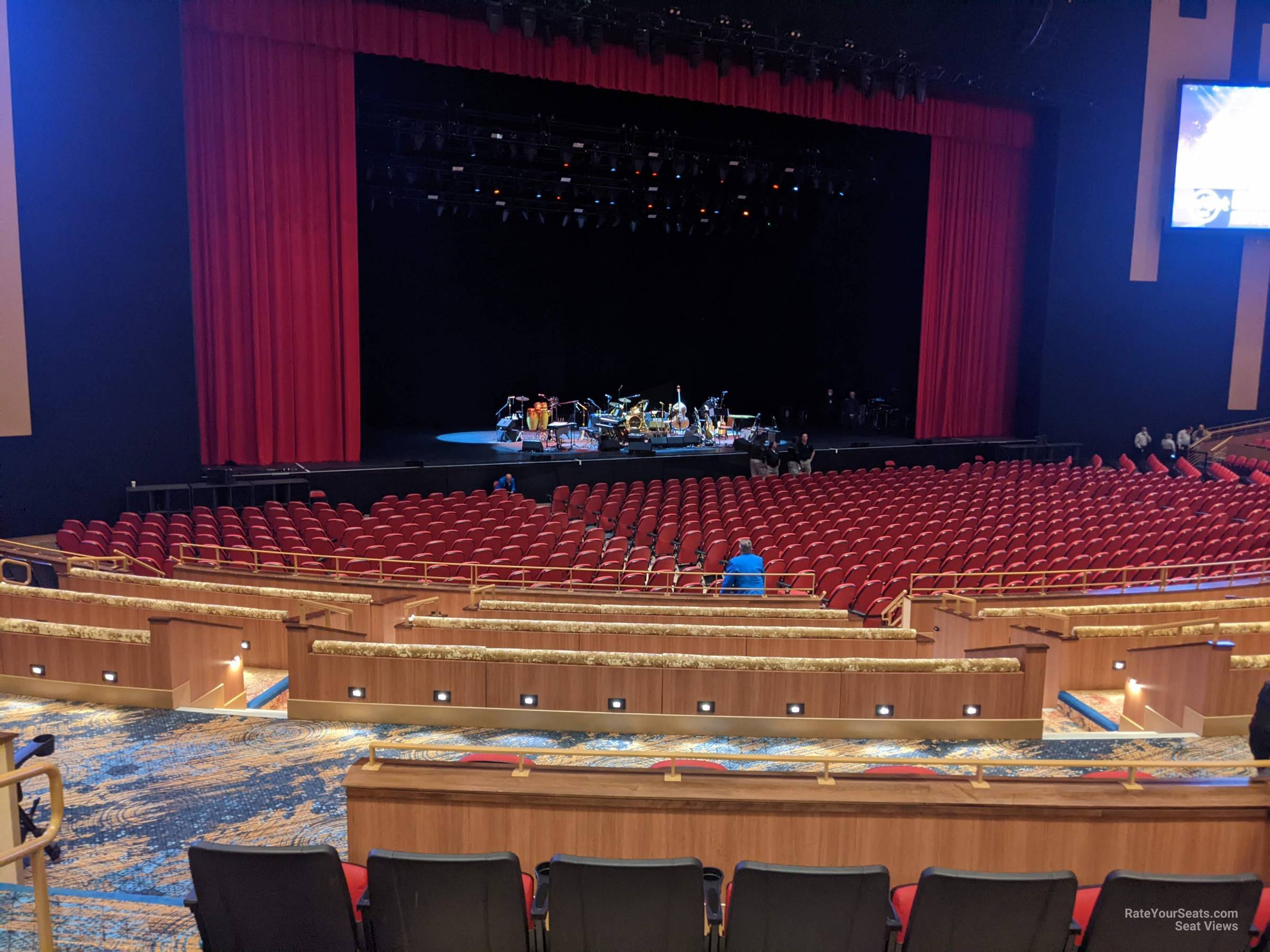 section 116, row e seat view - hard rock live - seminole hard rock hotel and casino