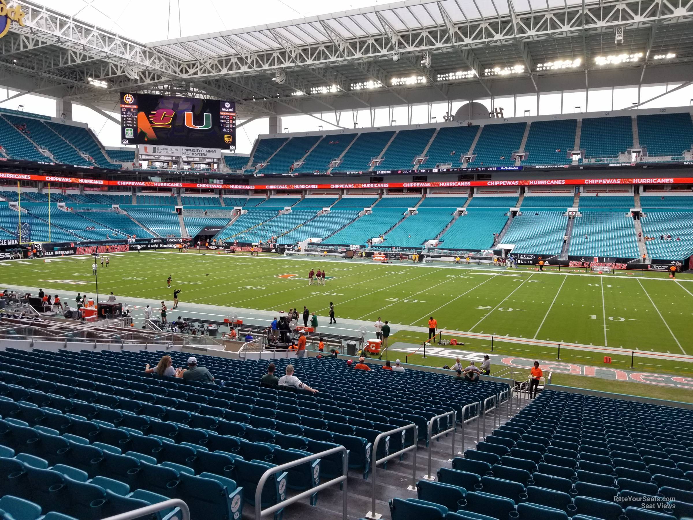 Section 143 at Hard Rock Stadium - RateYourSeats.com