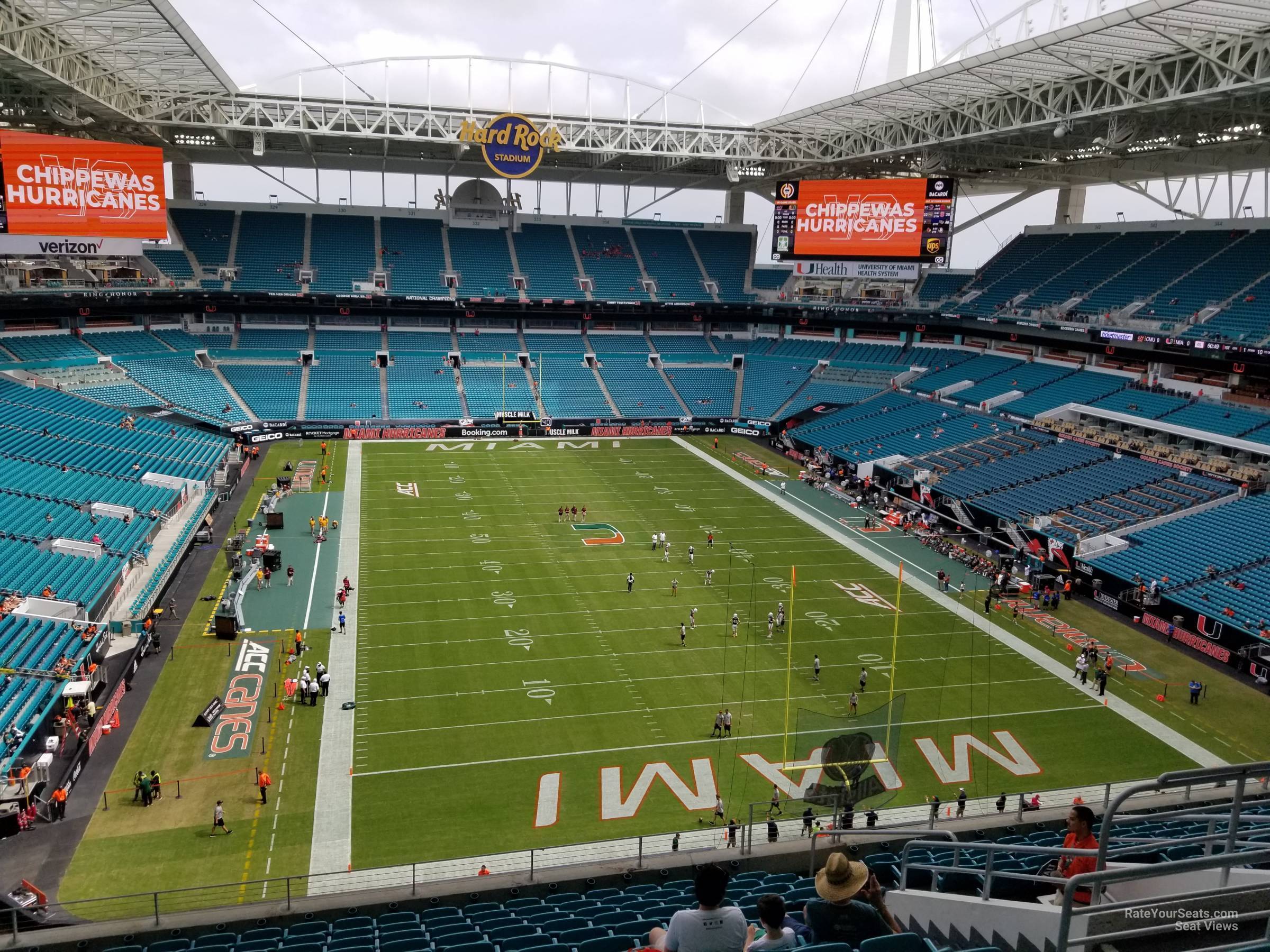 Hard Rock Stadium Section 306 - Miami Dolphins - RateYourSeats.com