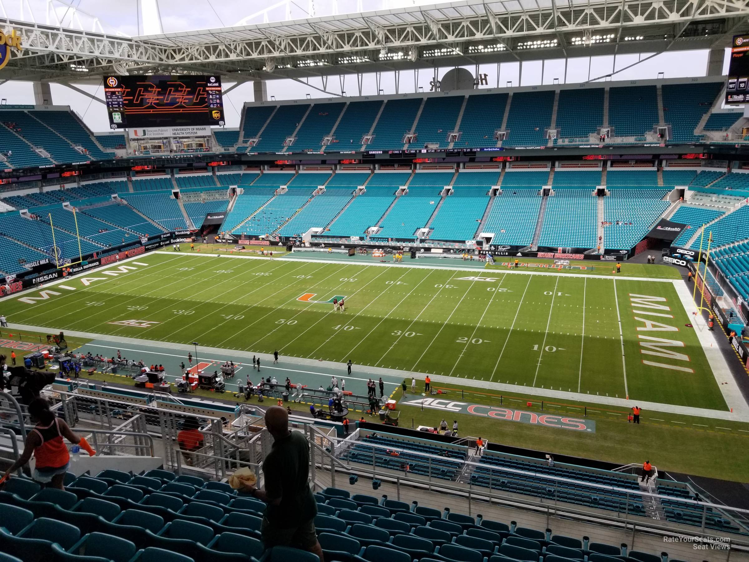 Section 343 At Hard Rock Stadium Rateyourseats Com Section 343 At Hard Rock Stadium Rateyourseats Com