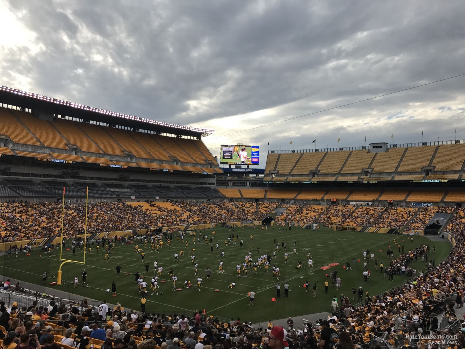 section 103, row bb seat view  for football - acrisure stadium