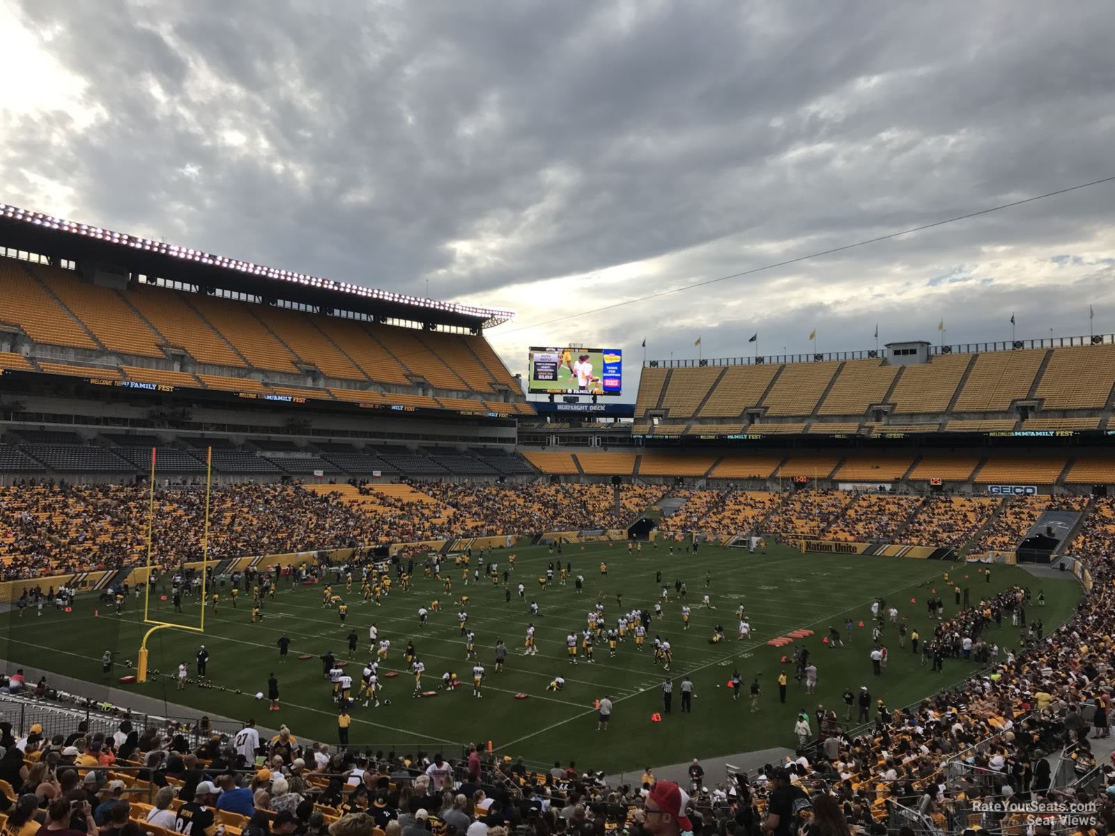 section 103, row bb seat view  - acrisure stadium