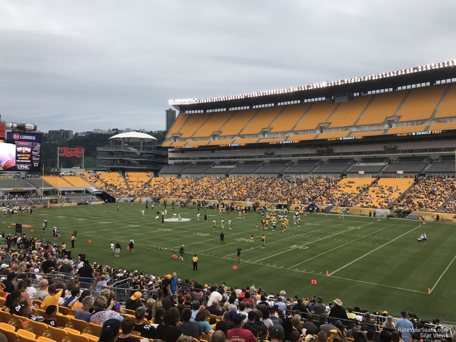 section 115, row bb seat view  for football - acrisure stadium