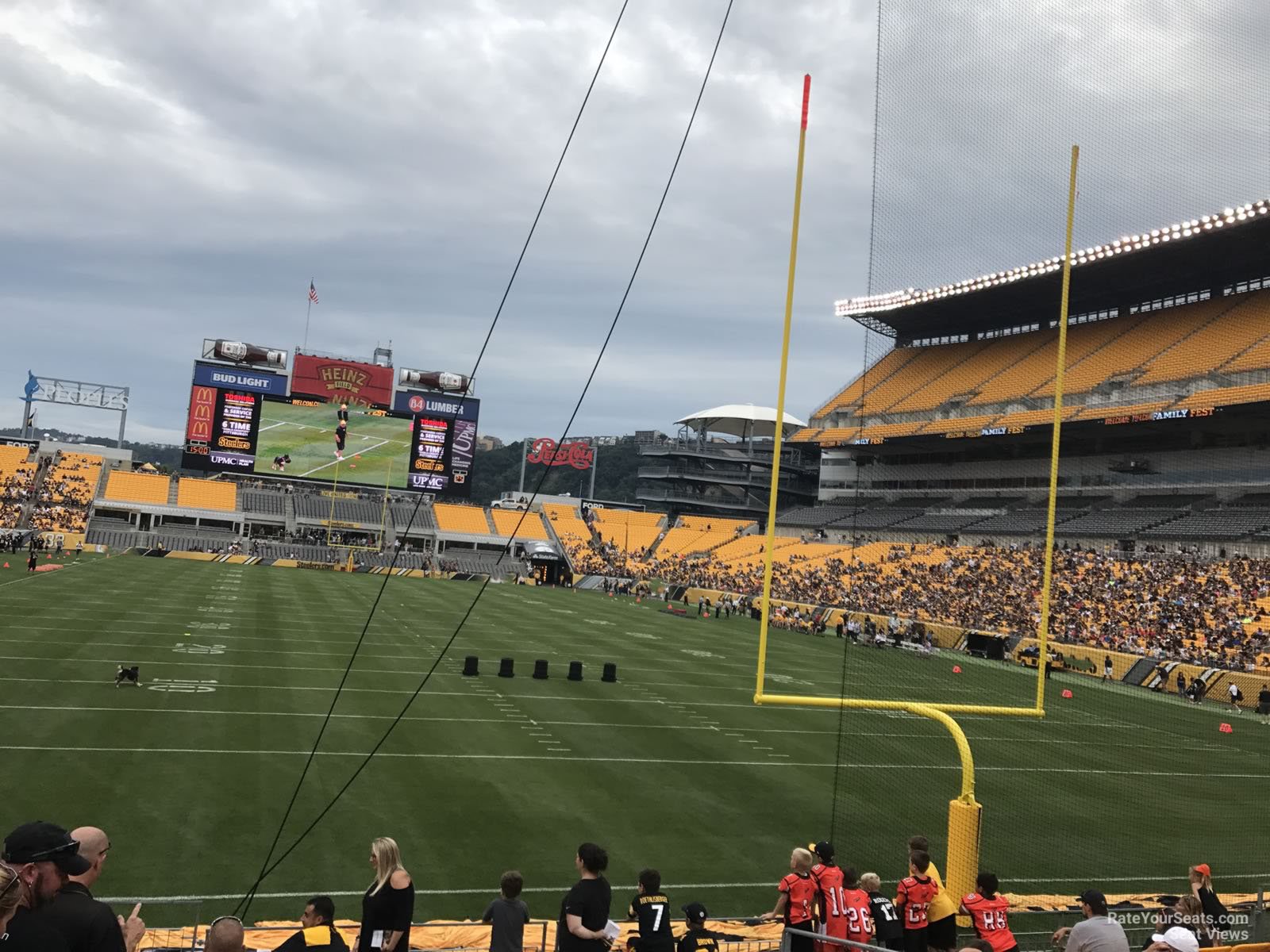 section 122, row l seat view  - acrisure stadium