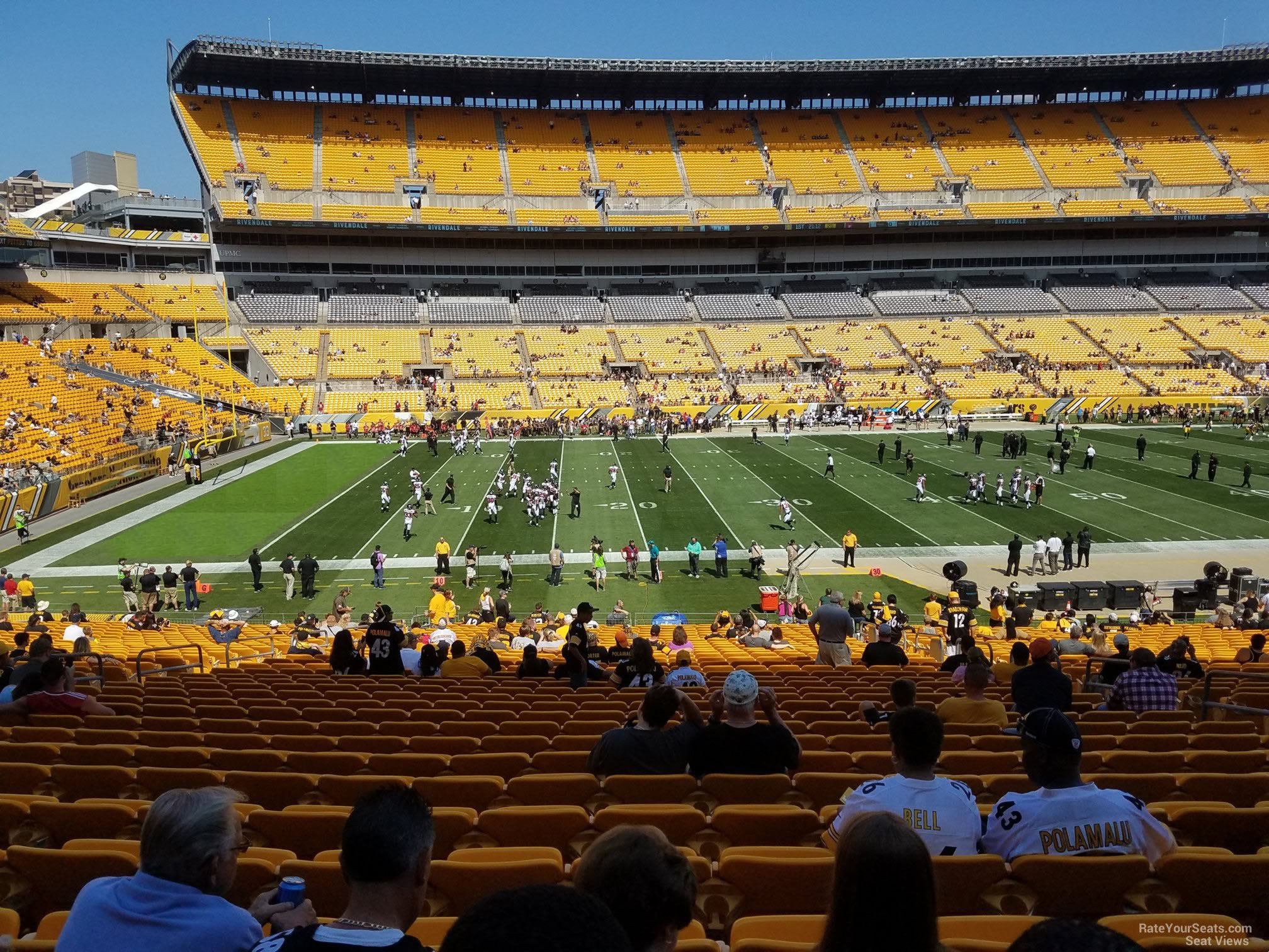 section 132, row ff seat view  for football - acrisure stadium